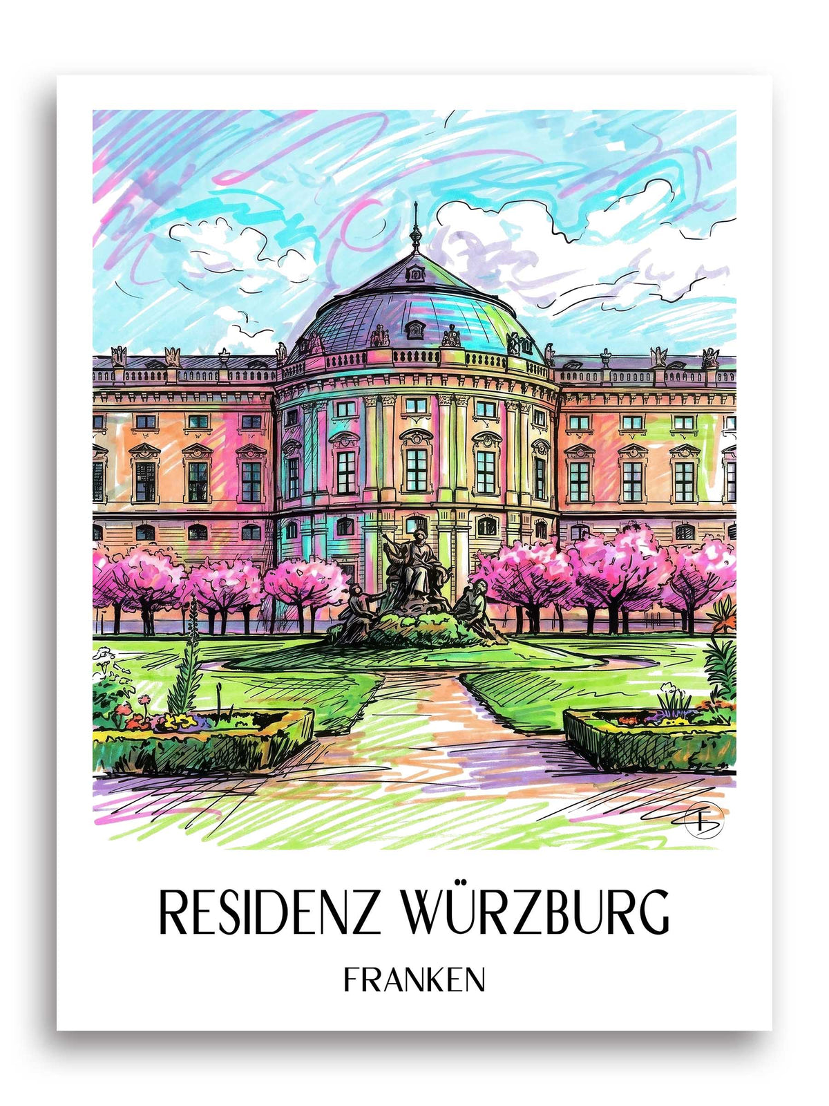 residenz-würzburg-franken-deutschland-poster-graffiti