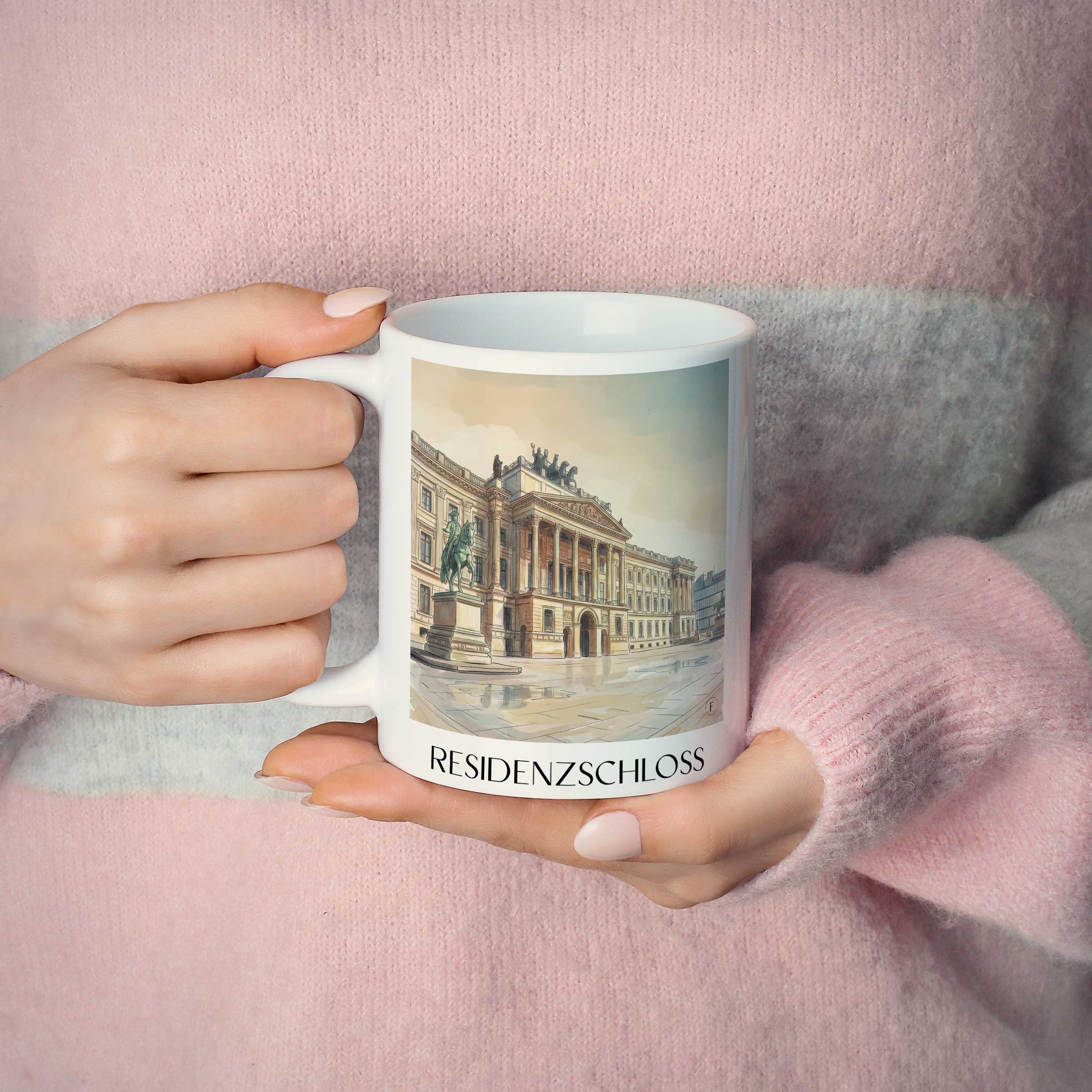 residenzschloss-braunschweig-deutschland-kaffeebecher-aquarell