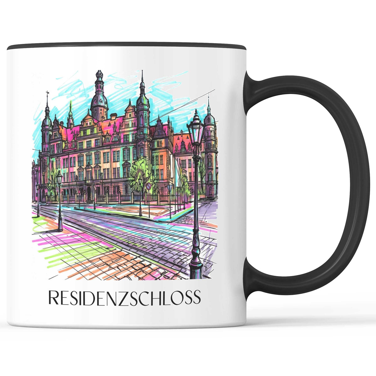 residenzschloss-dresden-deutschland-kaffeebecher-graffiti