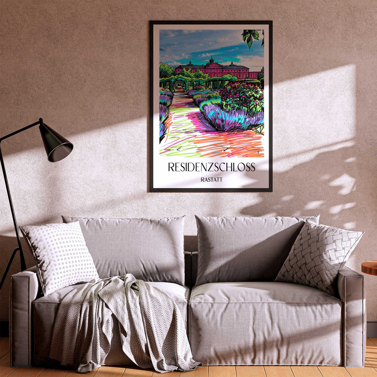 residenzschloss-rastatt-deutschland-poster-graffiti