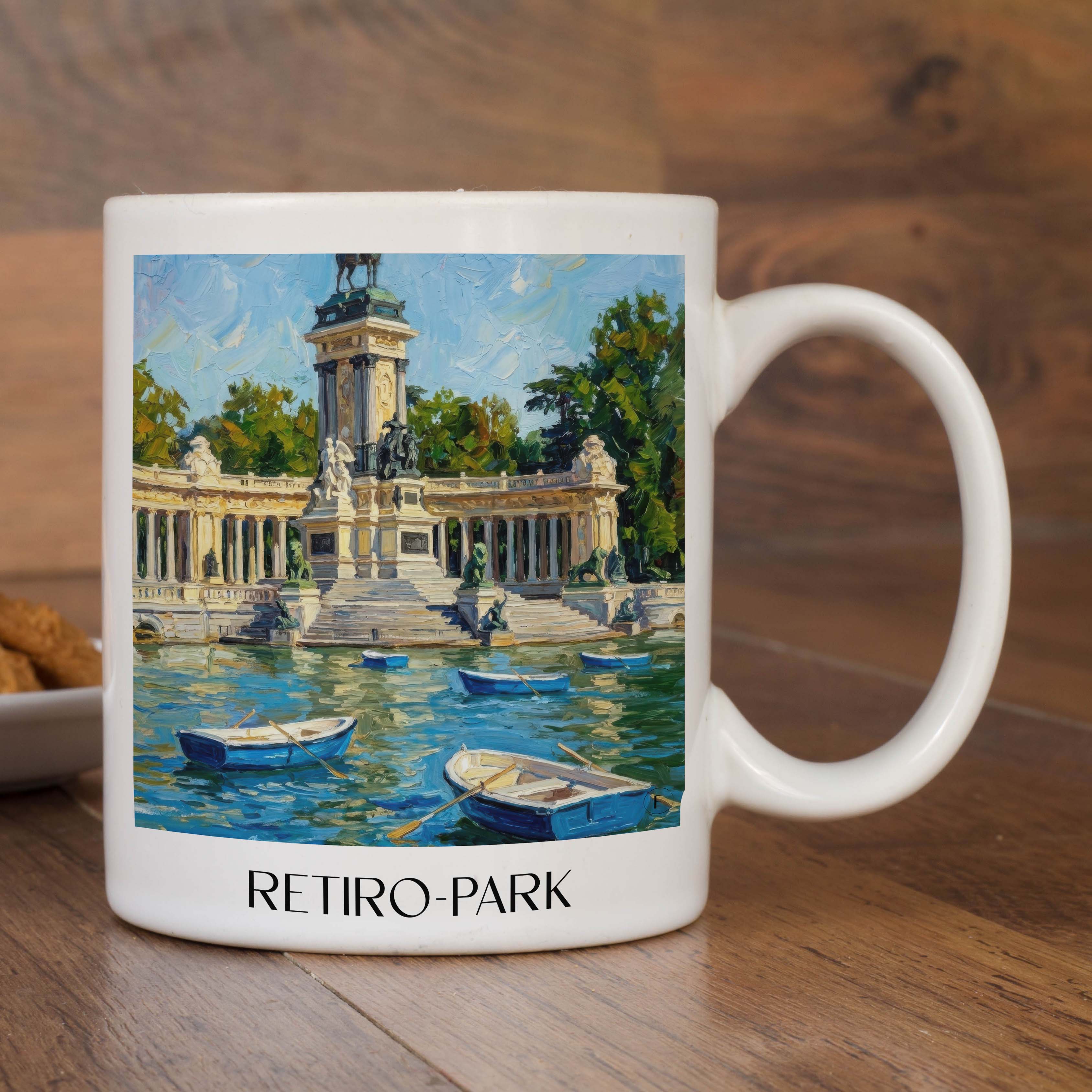 retiro-park-madrid-spanien-kaffeebecher-oil-painting-oelgemaelde