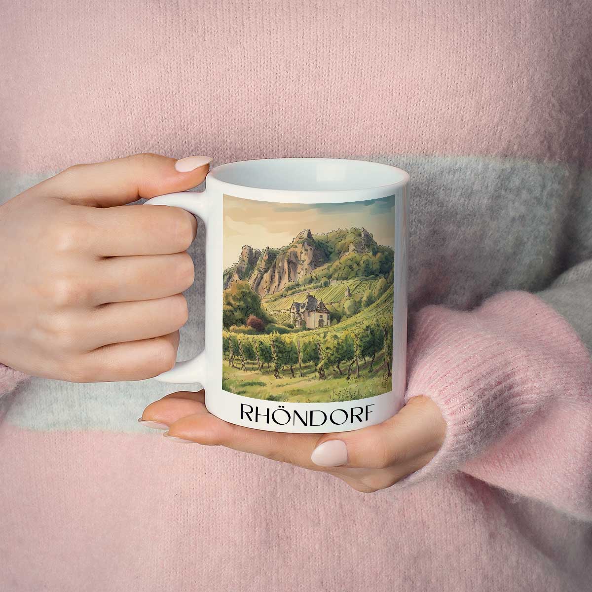 rhöndorf-rheinland-deutschland-kaffeebecher-aquarell