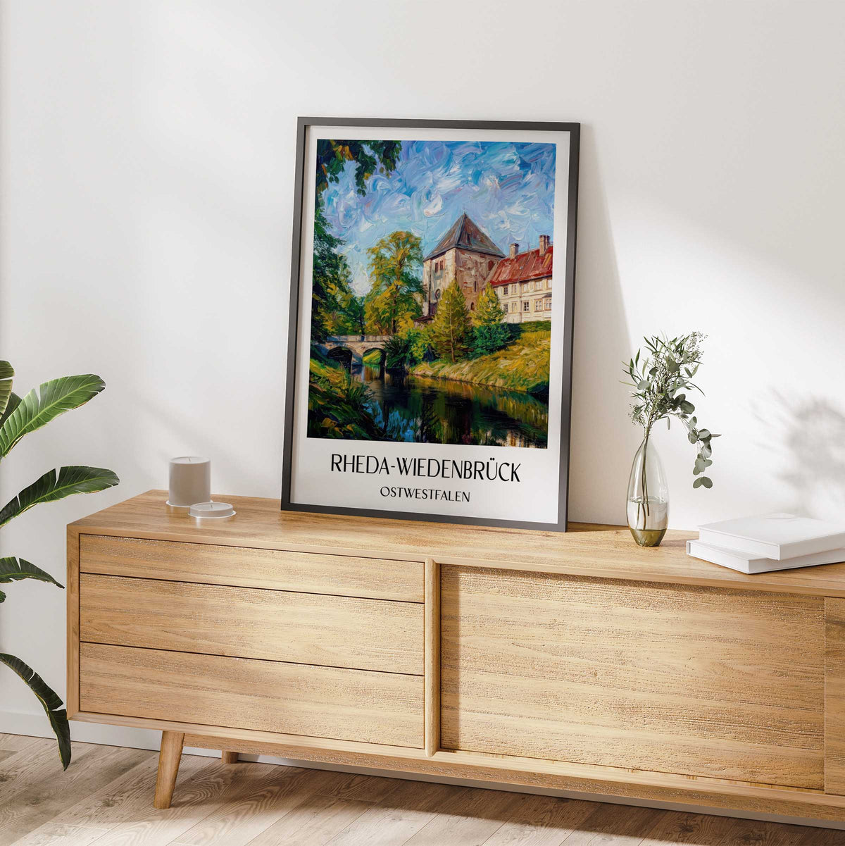 rheda-wiedenbrück-ostwestfalen-deutschland-poster-oil-painting-oelgemaelde