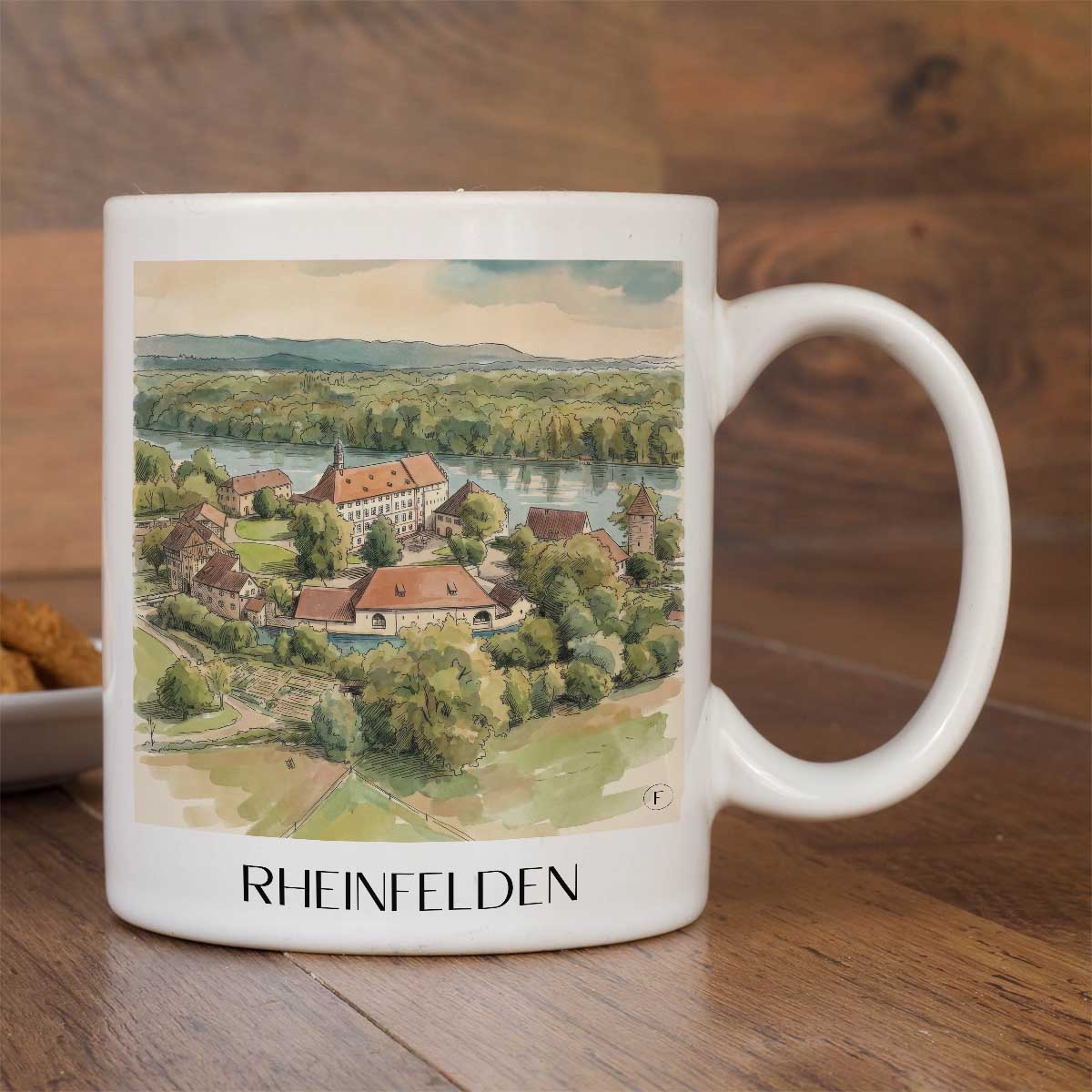 rheinfelden--baden-württemberg-deutschland-kaffeebecher-aquarell