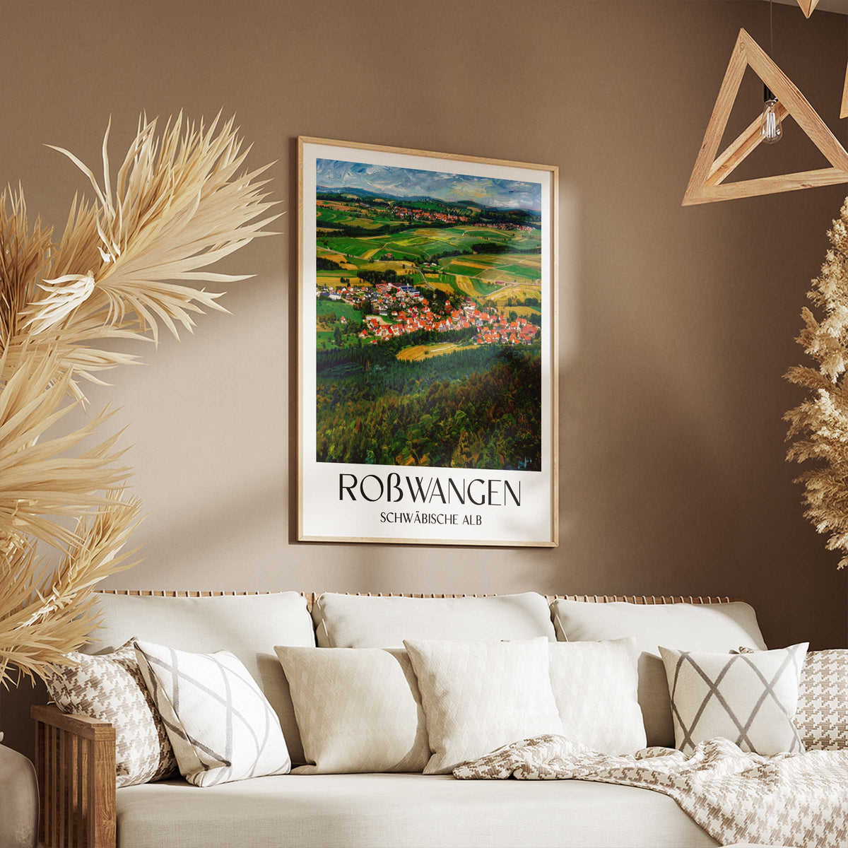 roßwangen-schwäbische-alb-deutschland-poster-oil-painting-oelgemaelde