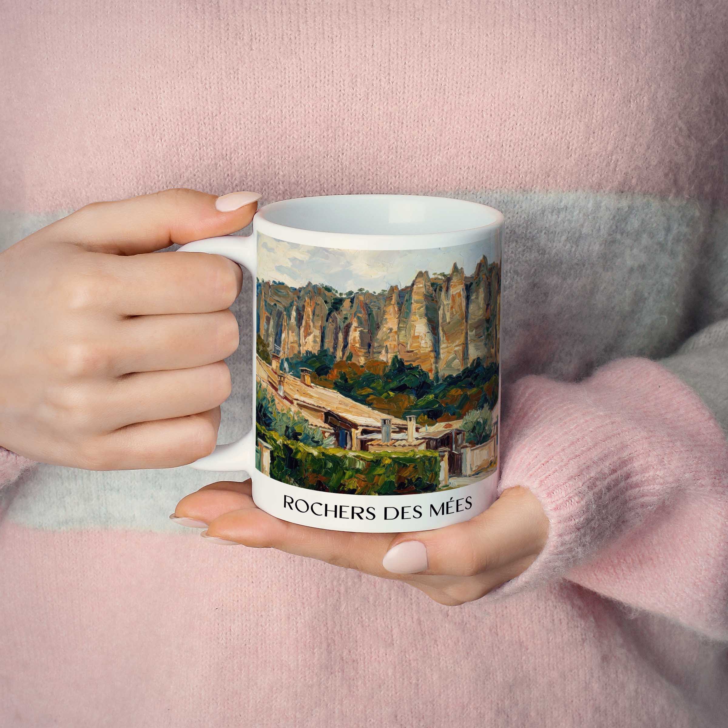 rochers-des-mées-provence-frankreich-kaffeebecher-oil-painting-oelgemaelde