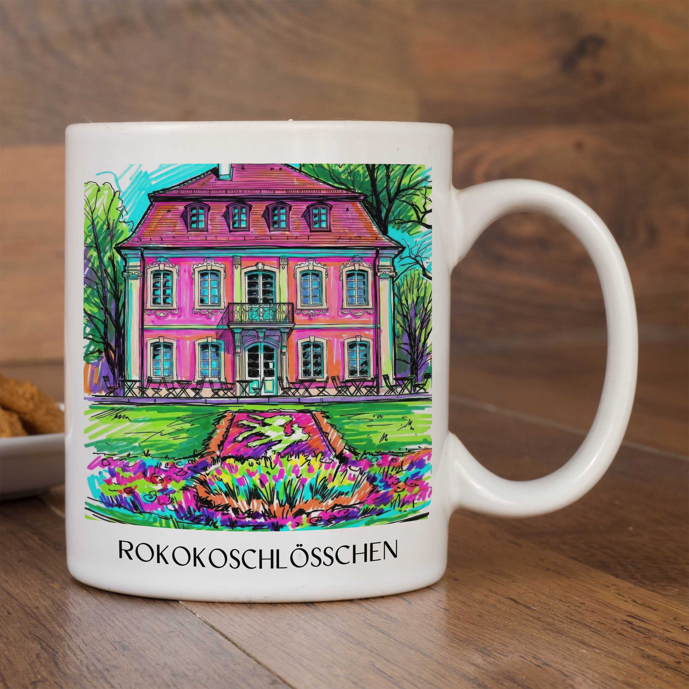 rokokoschlösschen-schwäbisch-gmünd-deutschland-kaffeebecher-graffiti