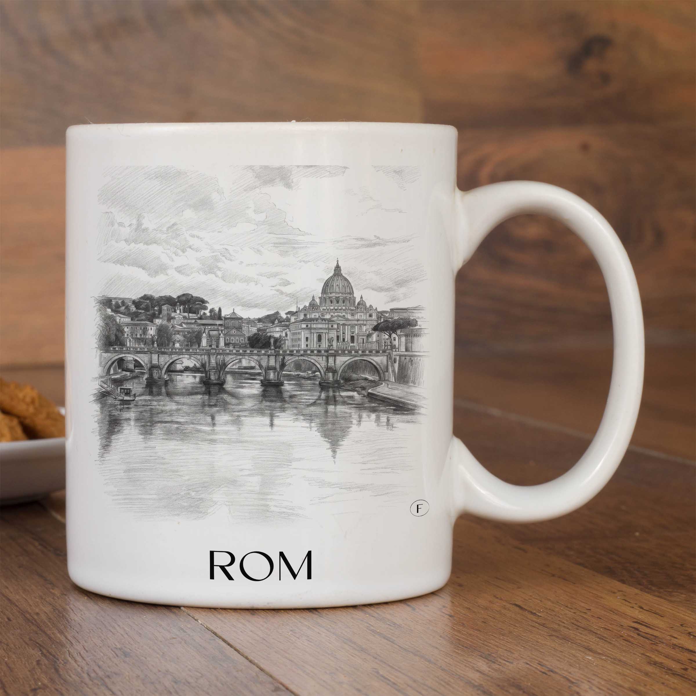 rom-italien-kaffeebecher-bleistift-zeichnung-drawing