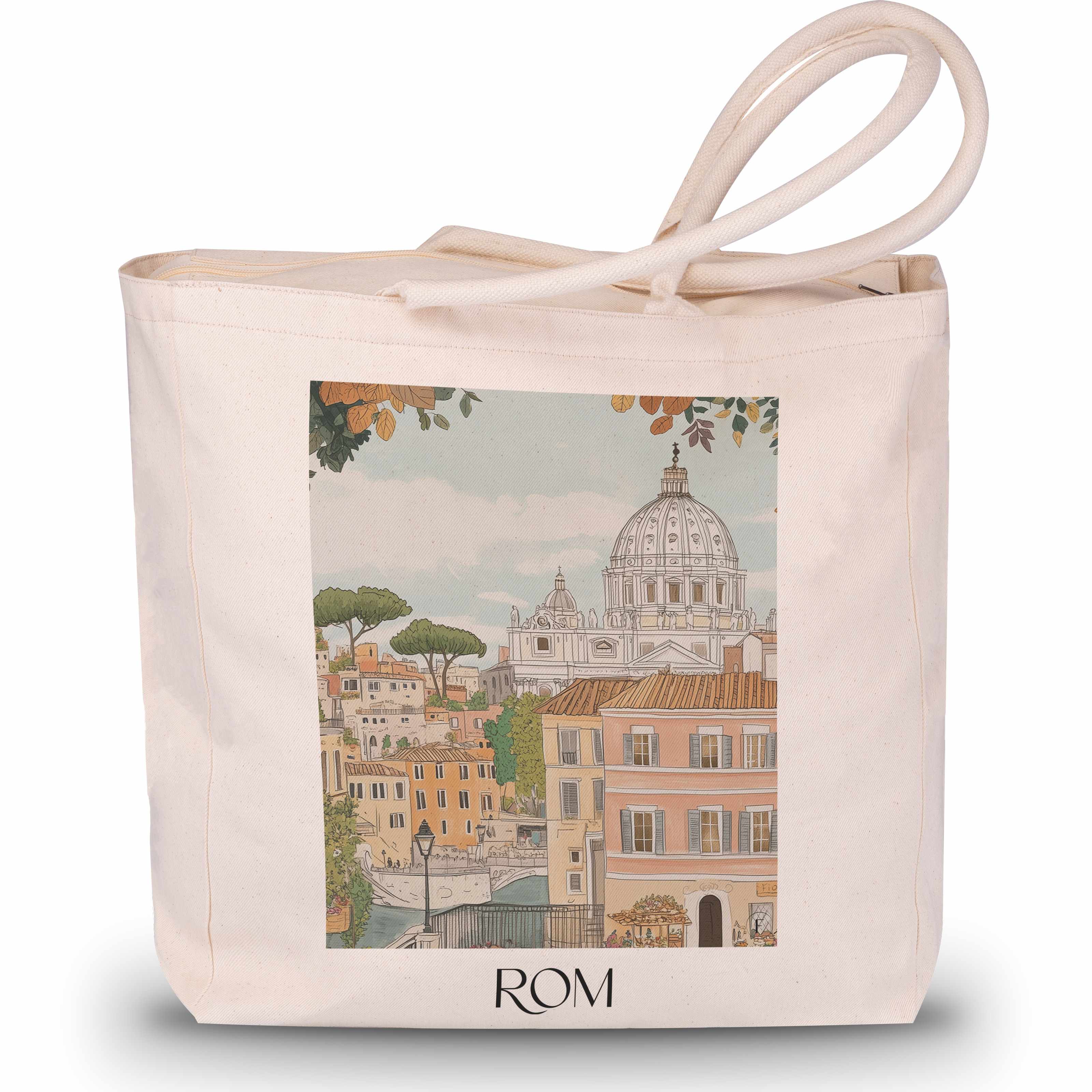 rom-italien-einkaufstasche-aquarell