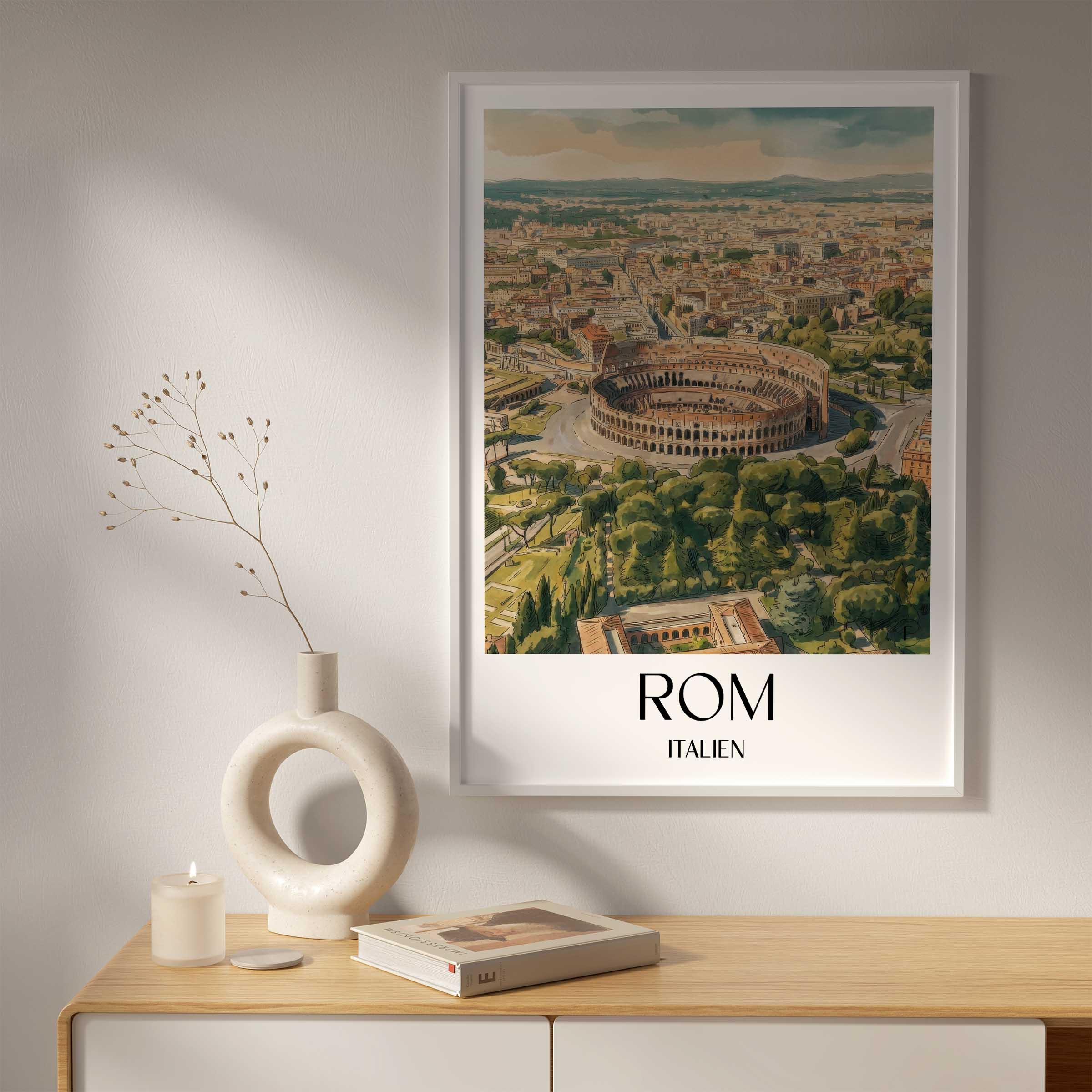 rom-italien-italien-poster-aquarell