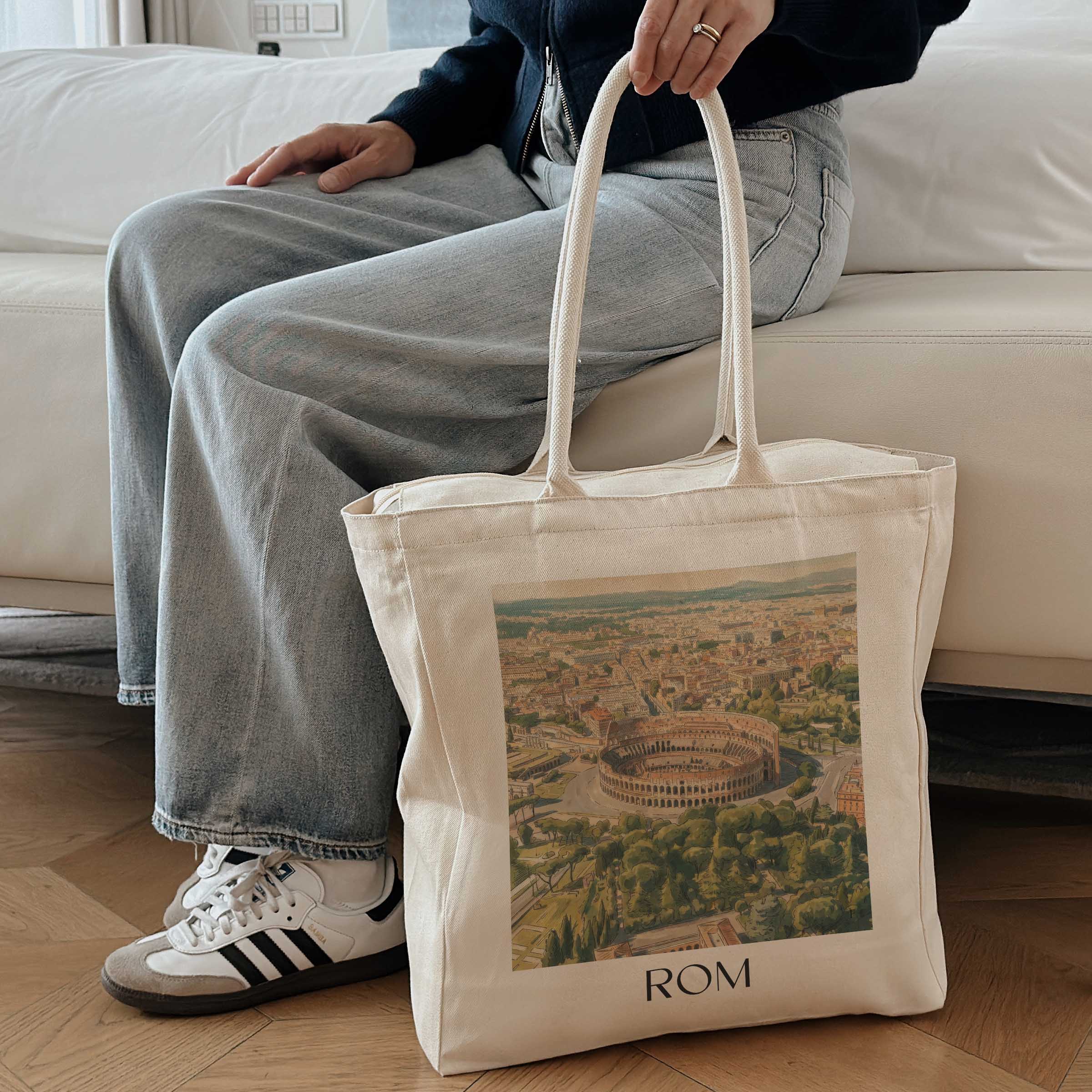 rom-italien-italien-einkaufstasche-aquarell
