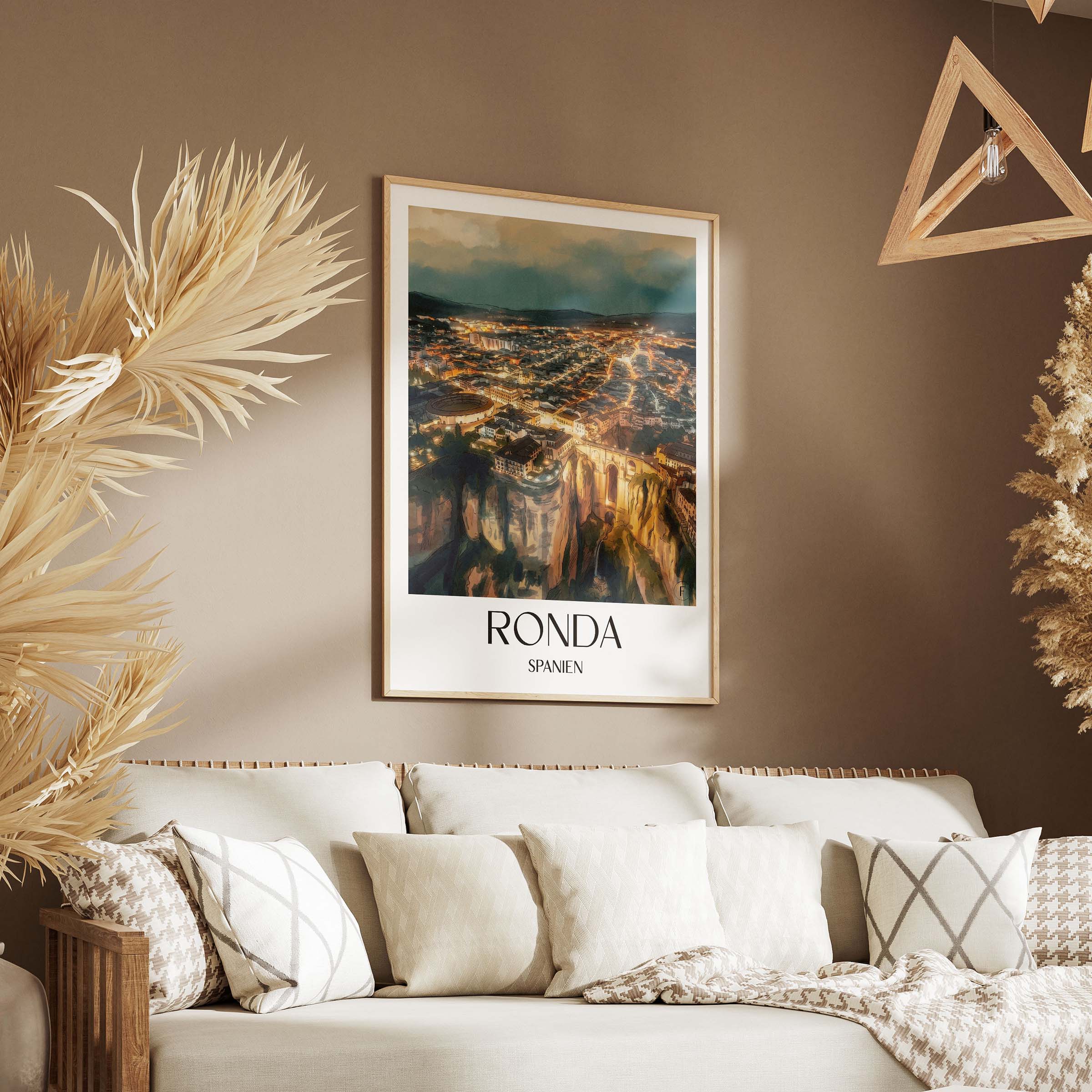 ronda-spanien-spanien-und-spanien-poster-aquarell