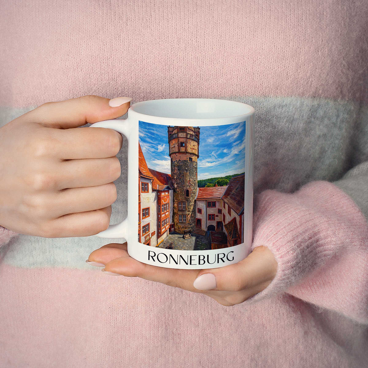 ronneburg-wetterau-deutschland-kaffeebecher-oil-painting-oelgemaelde