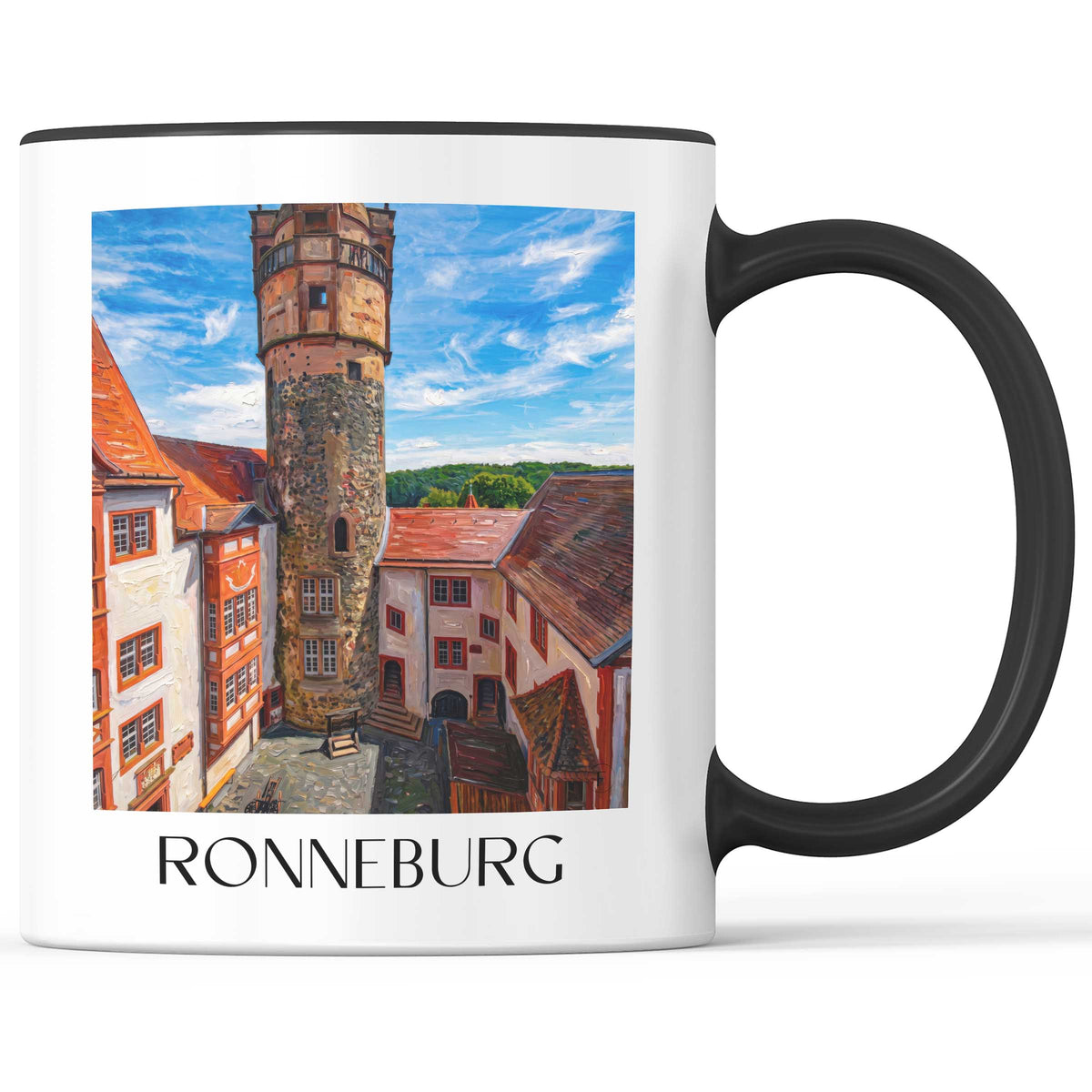 ronneburg-wetterau-deutschland-kaffeebecher-oil-painting-oelgemaelde