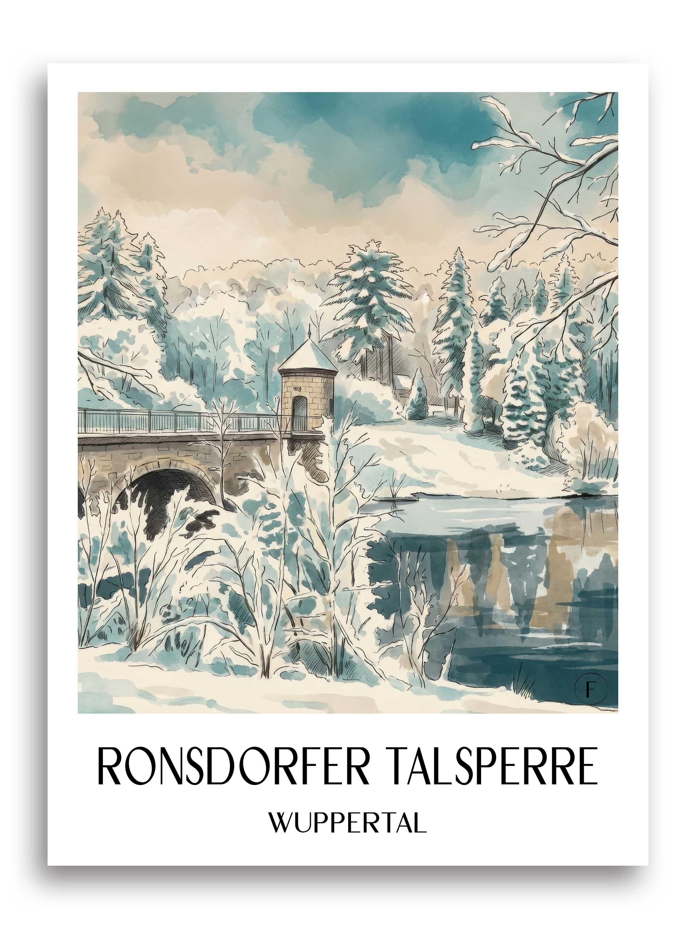 ronsdorfer-talsperre-wuppertal-deutschland-poster-aquarell