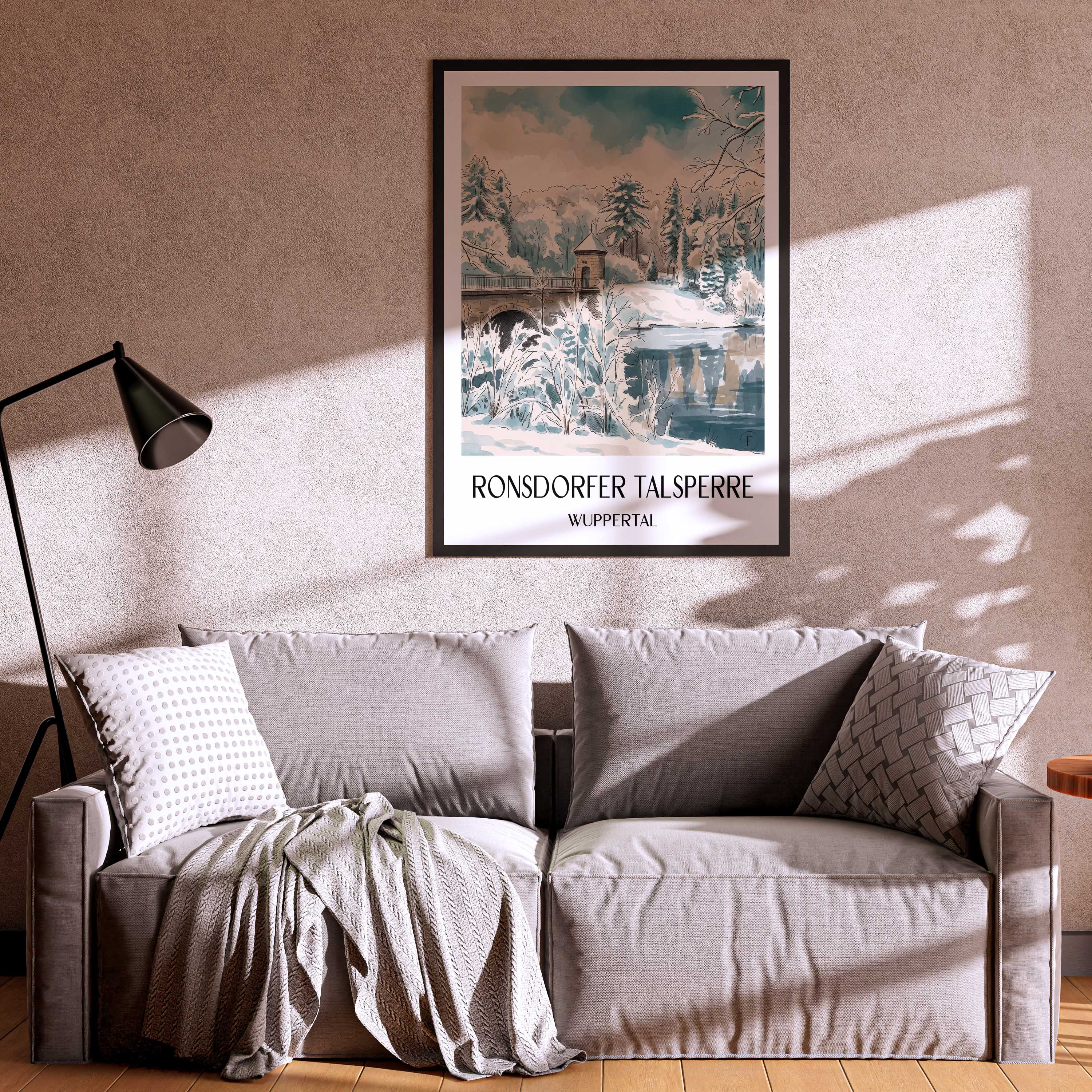 ronsdorfer-talsperre-wuppertal-deutschland-poster-aquarell