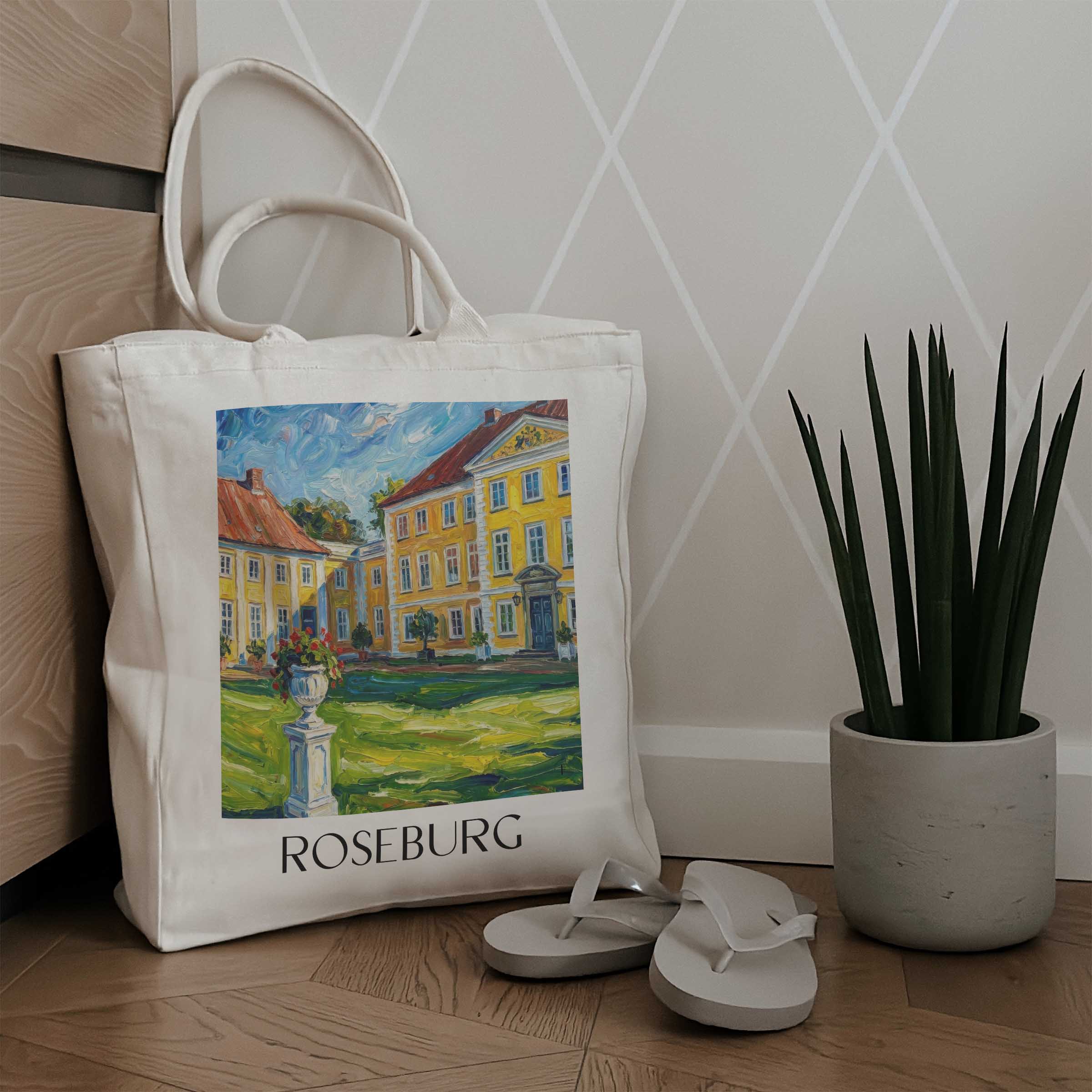 roseburg-schleswig-holstein-deutschland-einkaufstasche-oil-painting-oelgemaelde