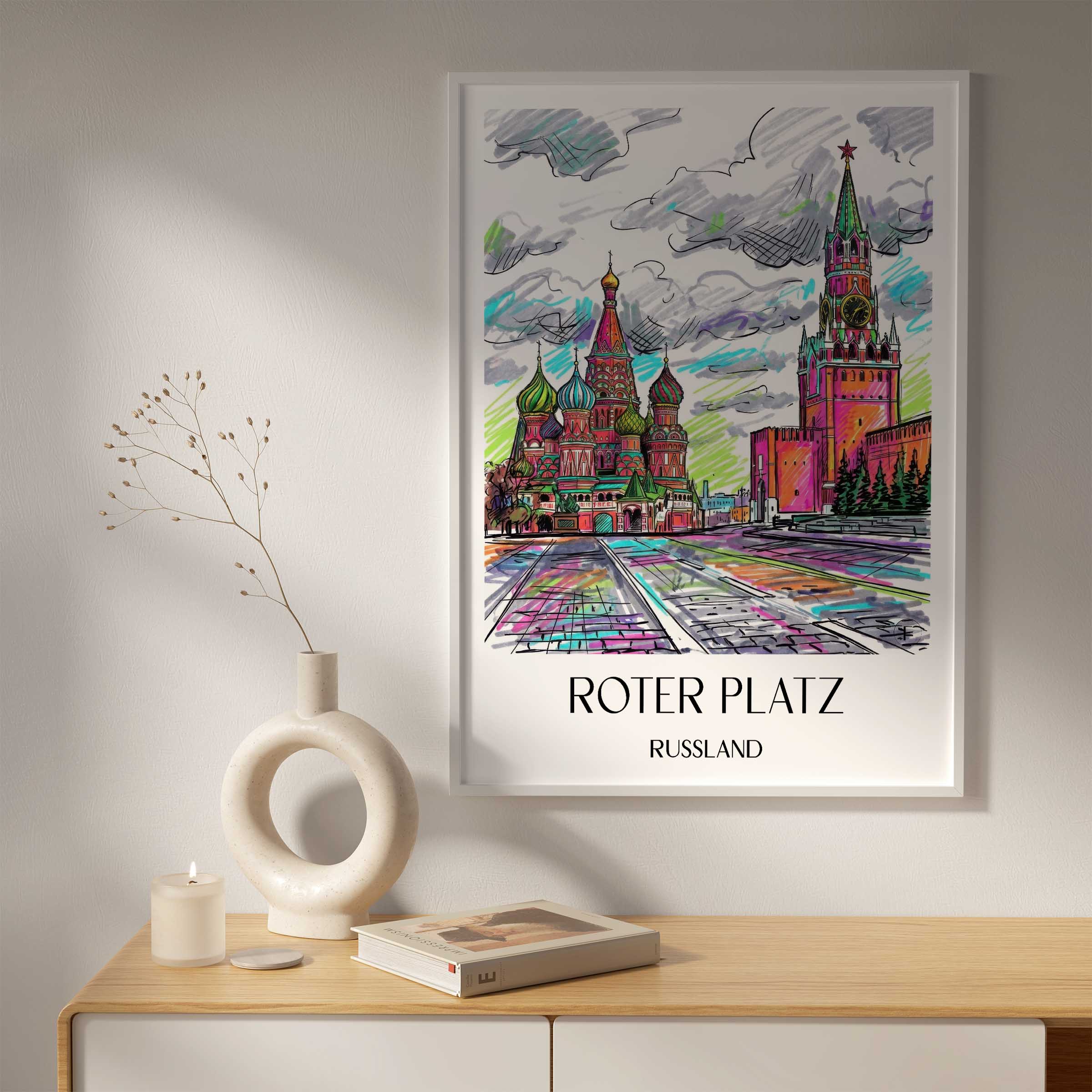 roter-platz,-kremel-russland-poster-graffiti