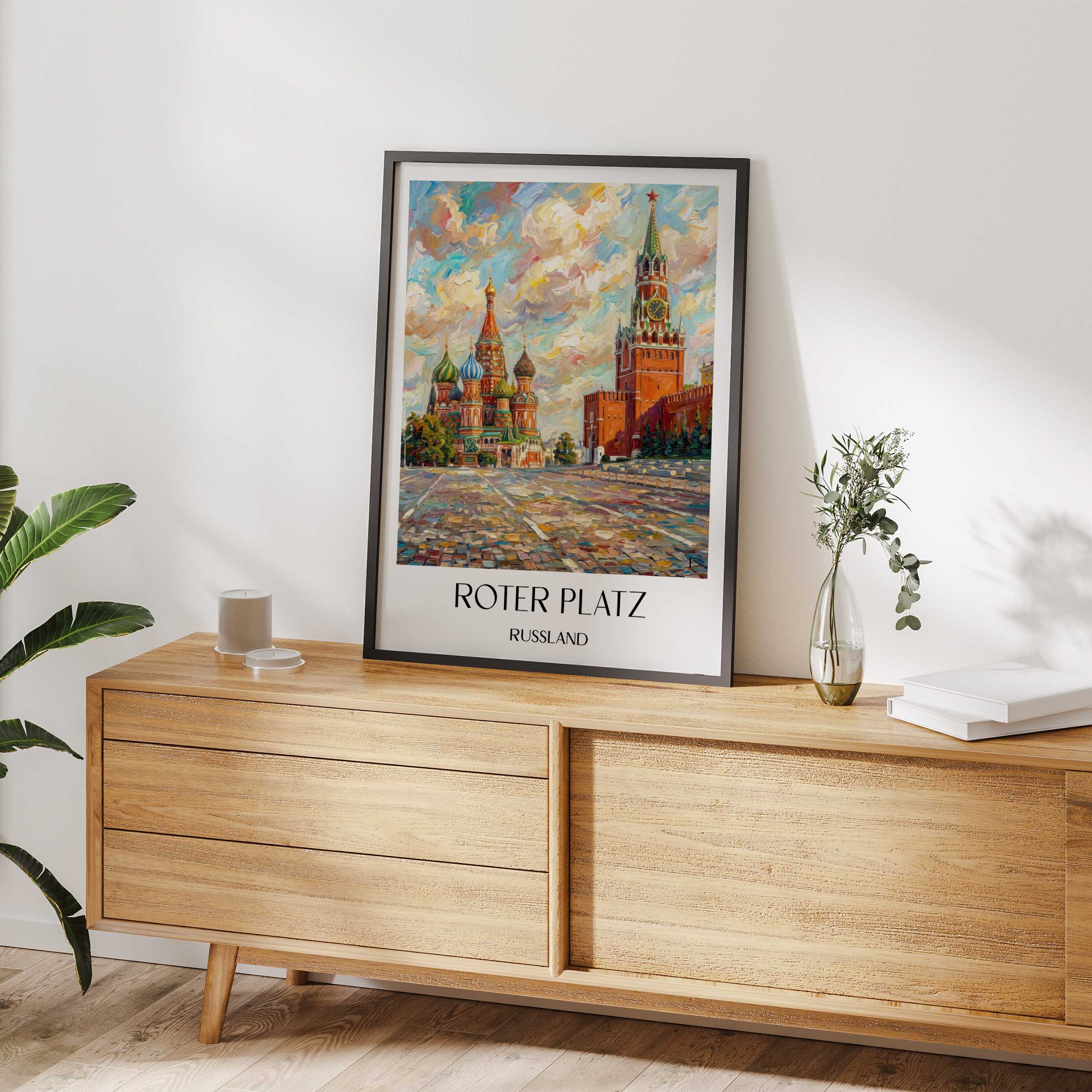 roter-platz,-kremel-russland-poster-oil-painting-oelgemaelde