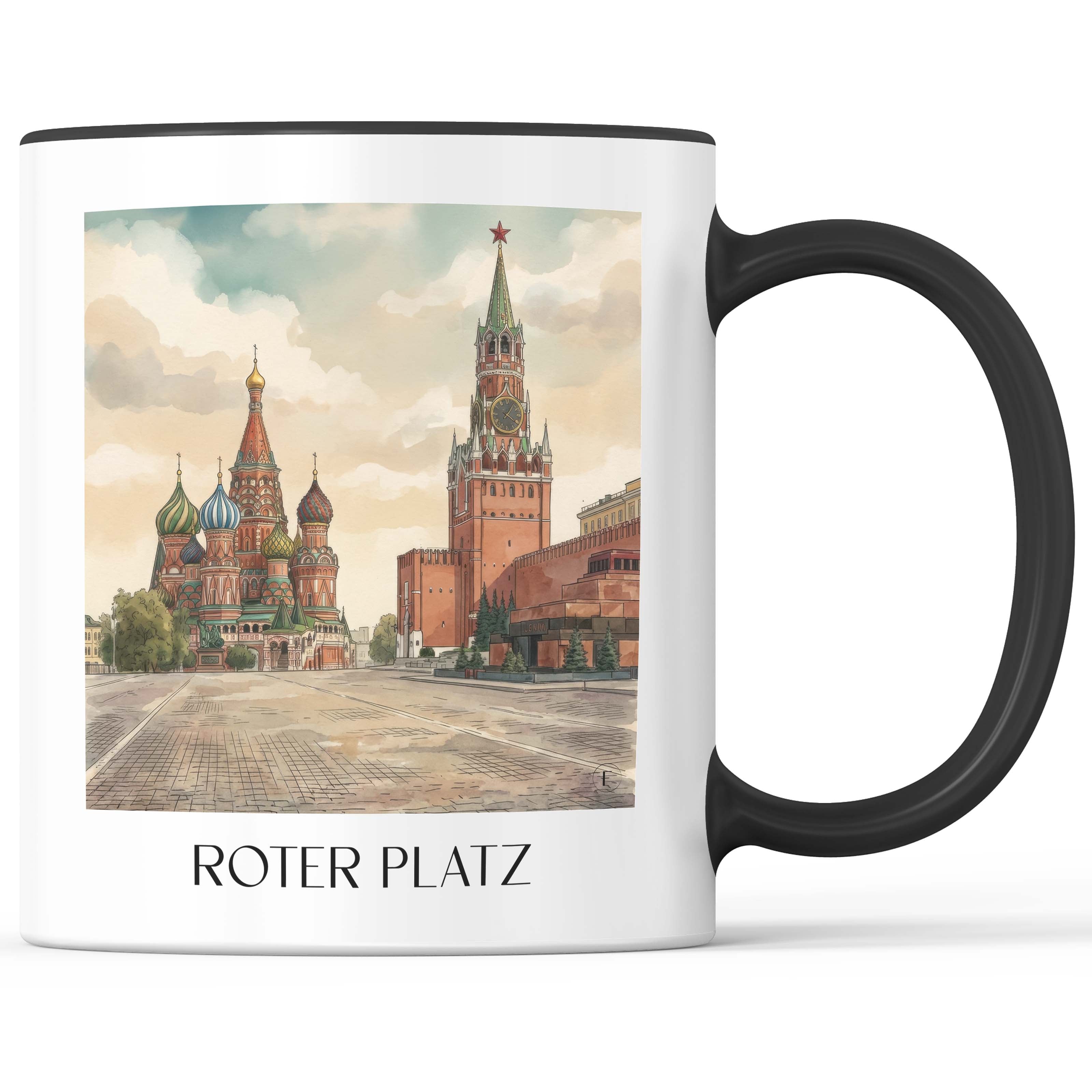 roter-platz,-kremel-russland-kaffeebecher-aquarell