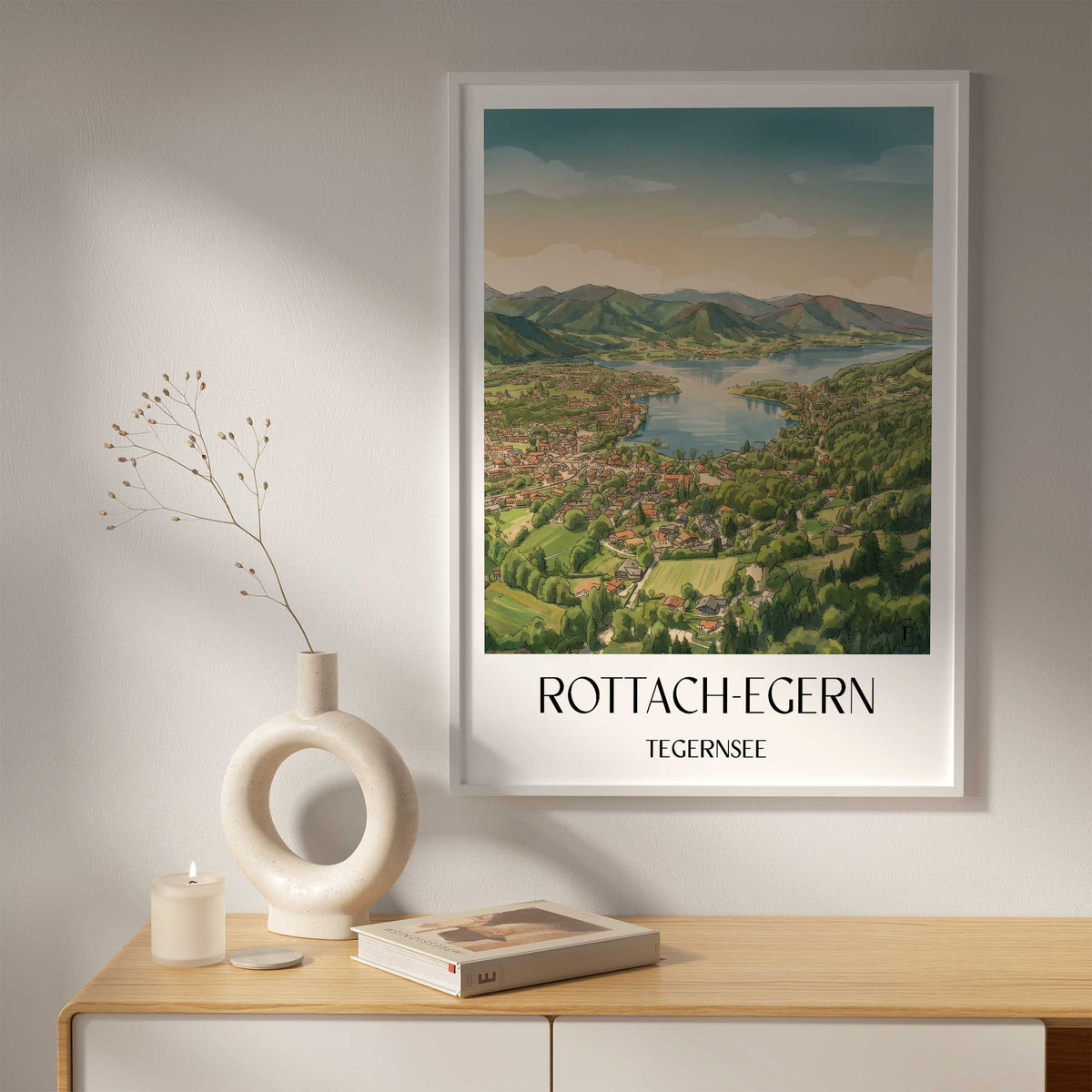 rottach-egern-tegernsee-deutschland-poster-aquarell