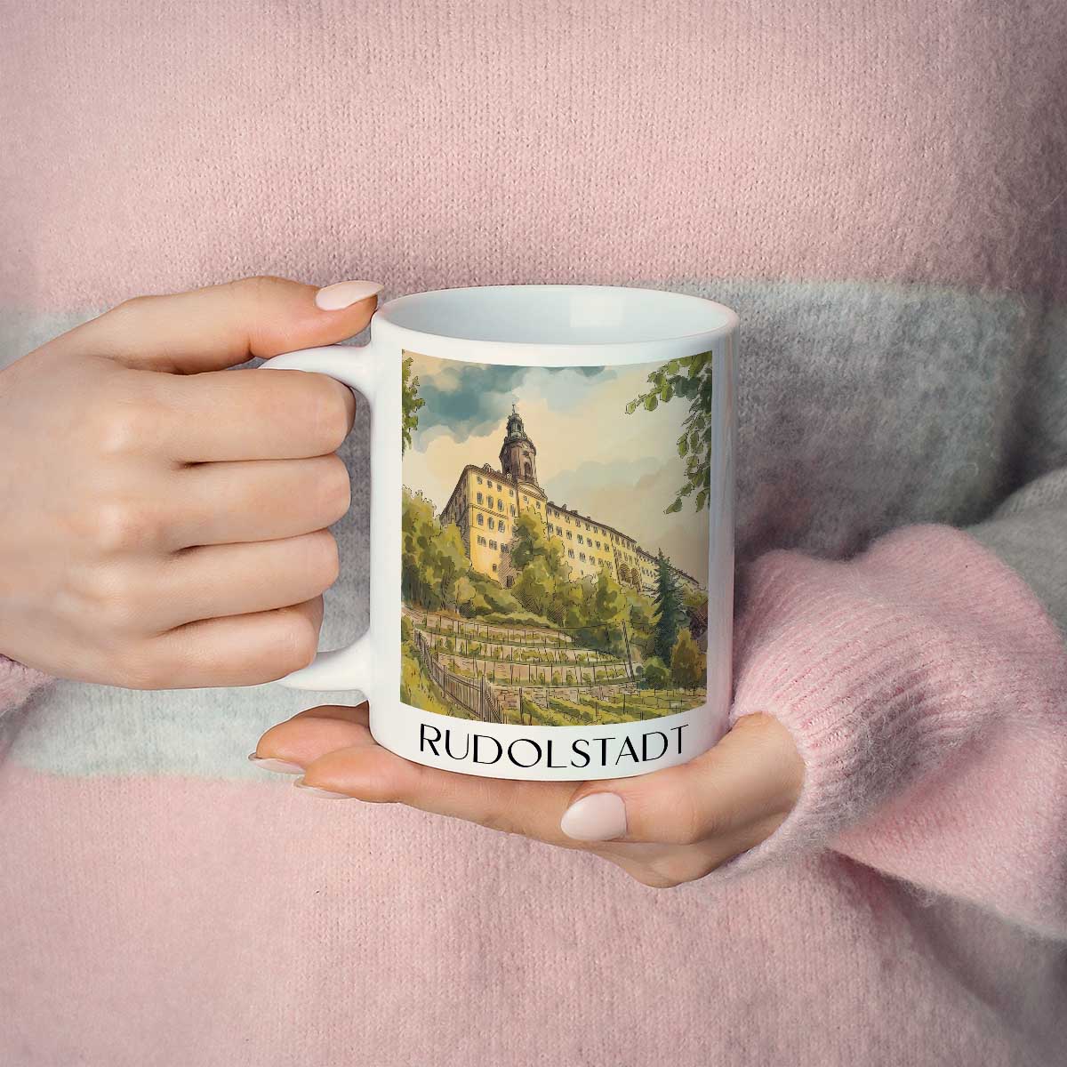 rudolstadt-saaletal-deutschland-kaffeebecher-aquarell