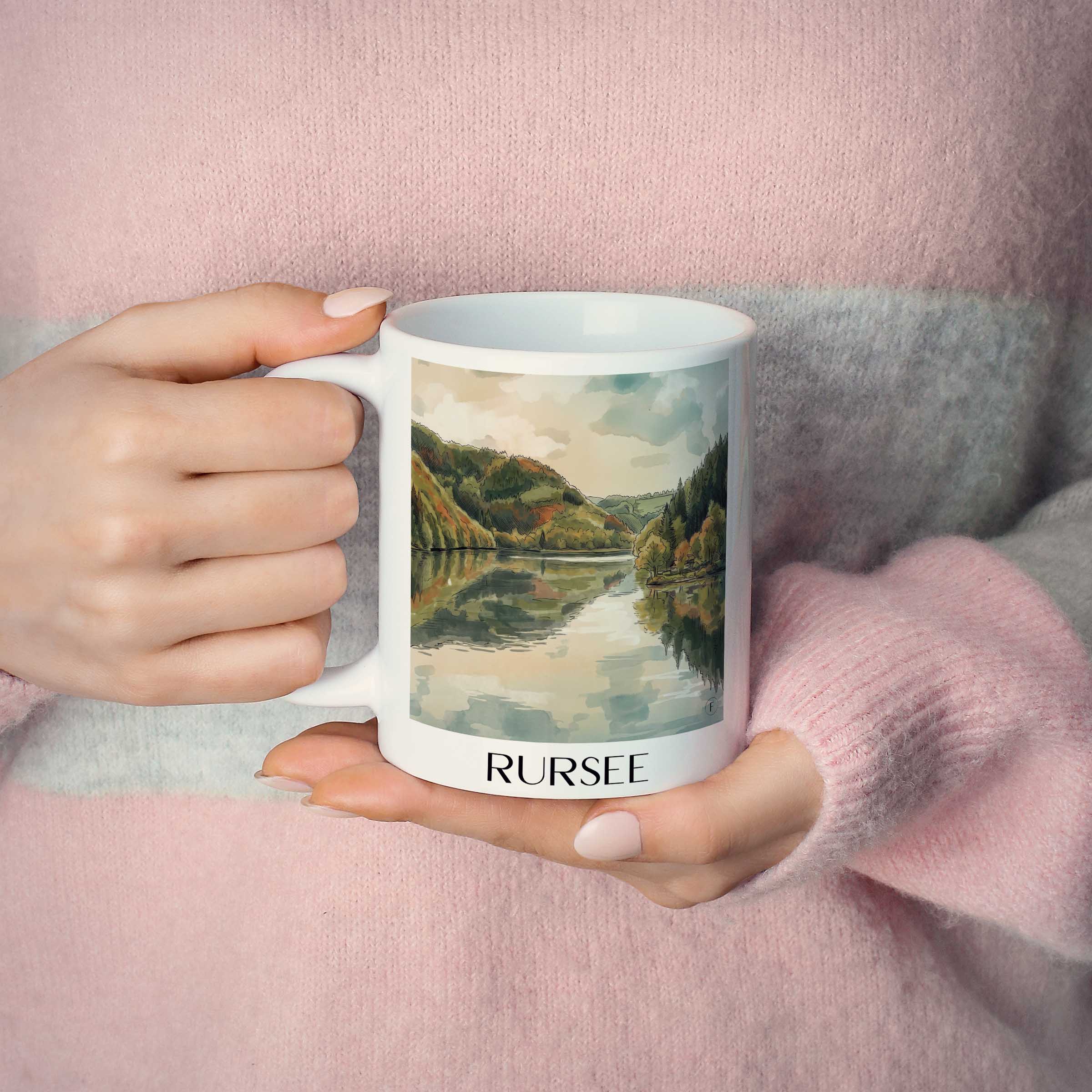 rursee-eifel-deutschland-kaffeebecher-aquarell