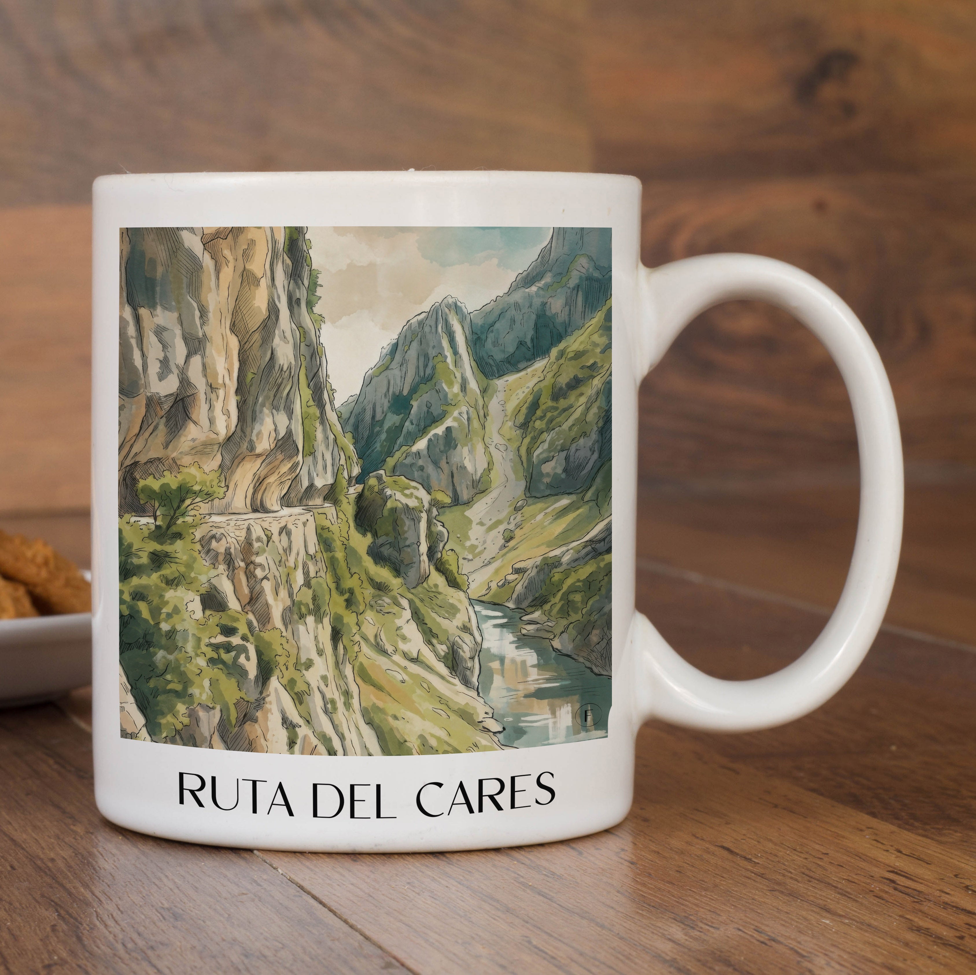 ruta-del-cares-spanien-spanien-kaffeebecher-aquarell