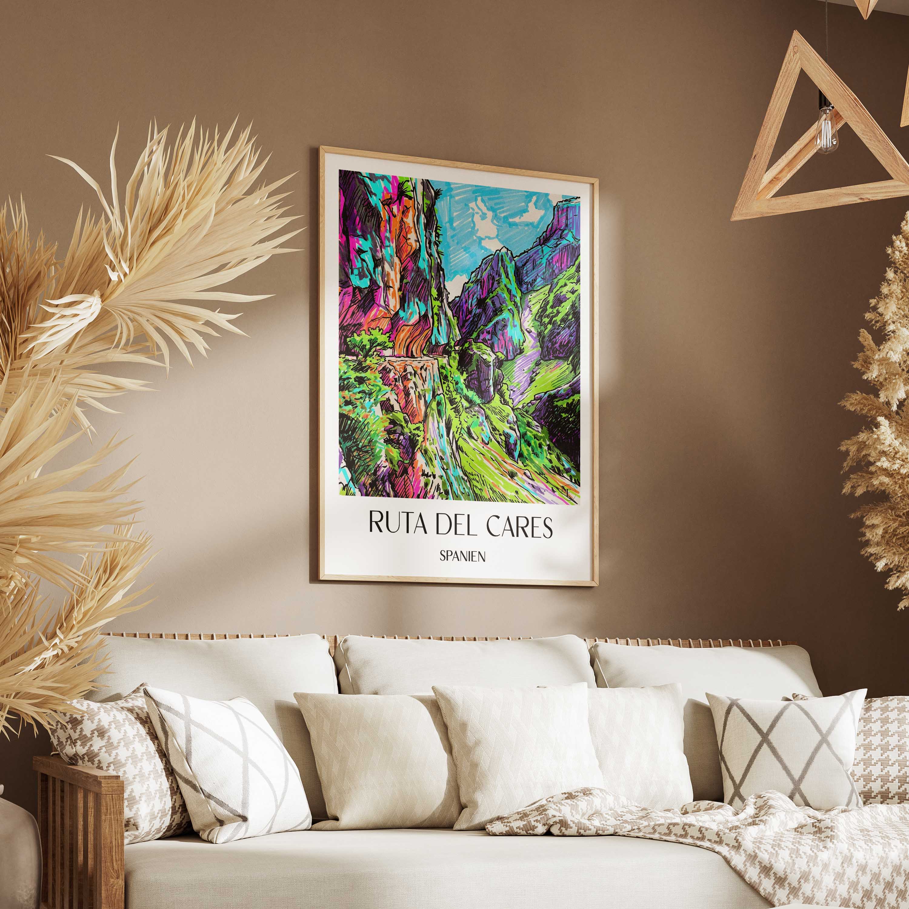 ruta-del-cares-spanien-spanien-poster-graffiti
