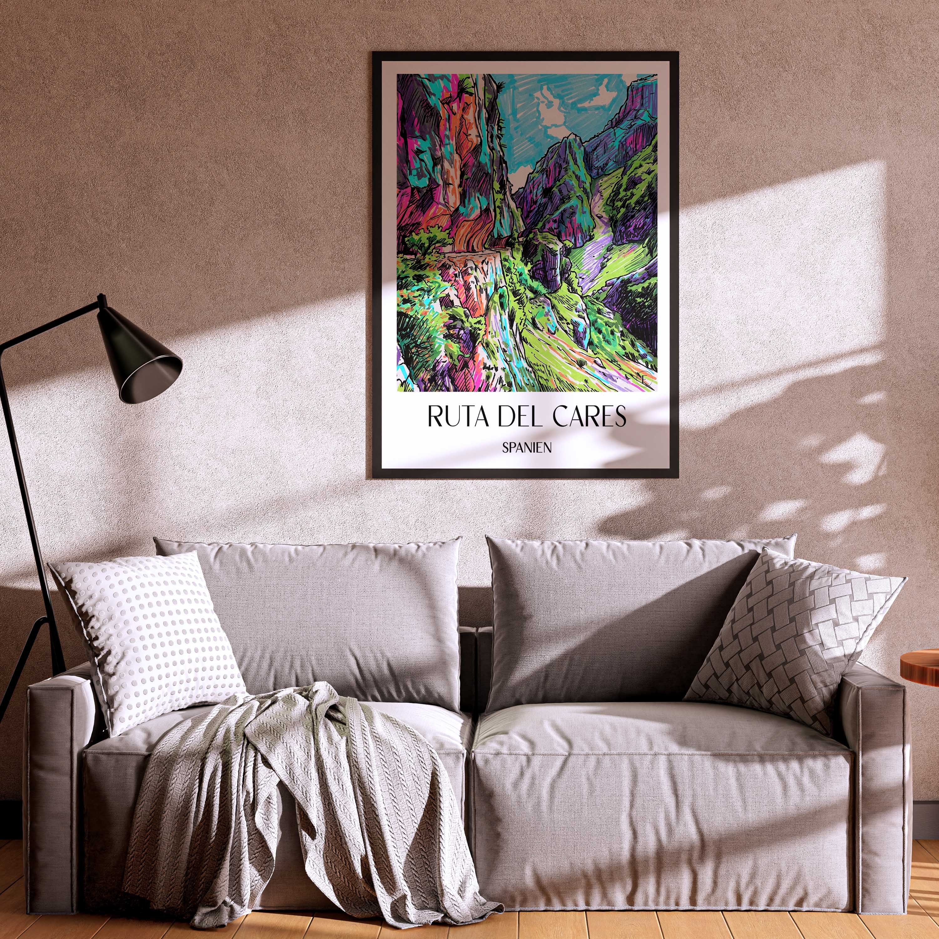 ruta-del-cares-spanien-spanien-poster-graffiti