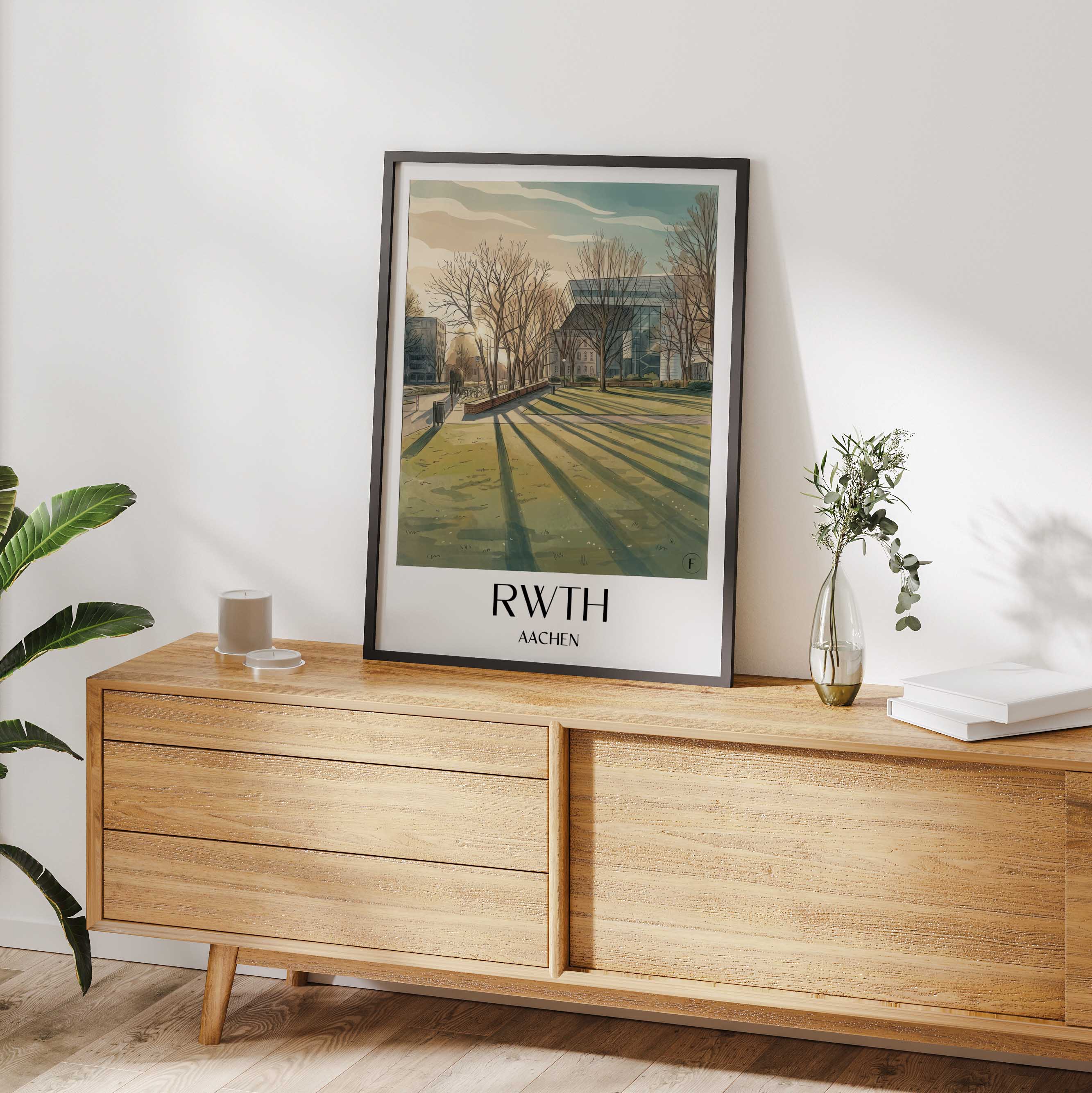 rwth-aachen-deutschland-poster-aquarell