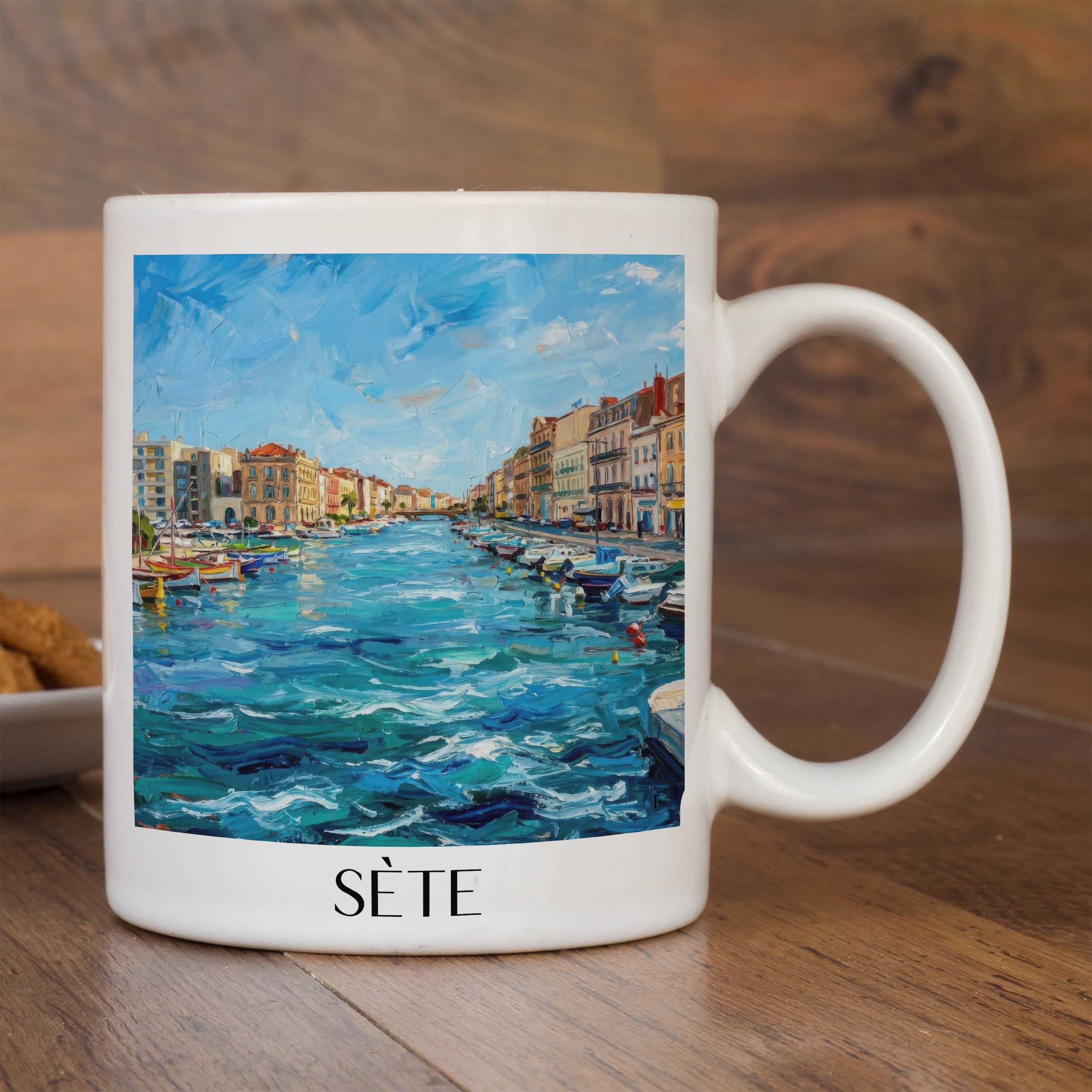 sète-okzitanien-frankreich-kaffeebecher-oil-painting-oelgemaelde