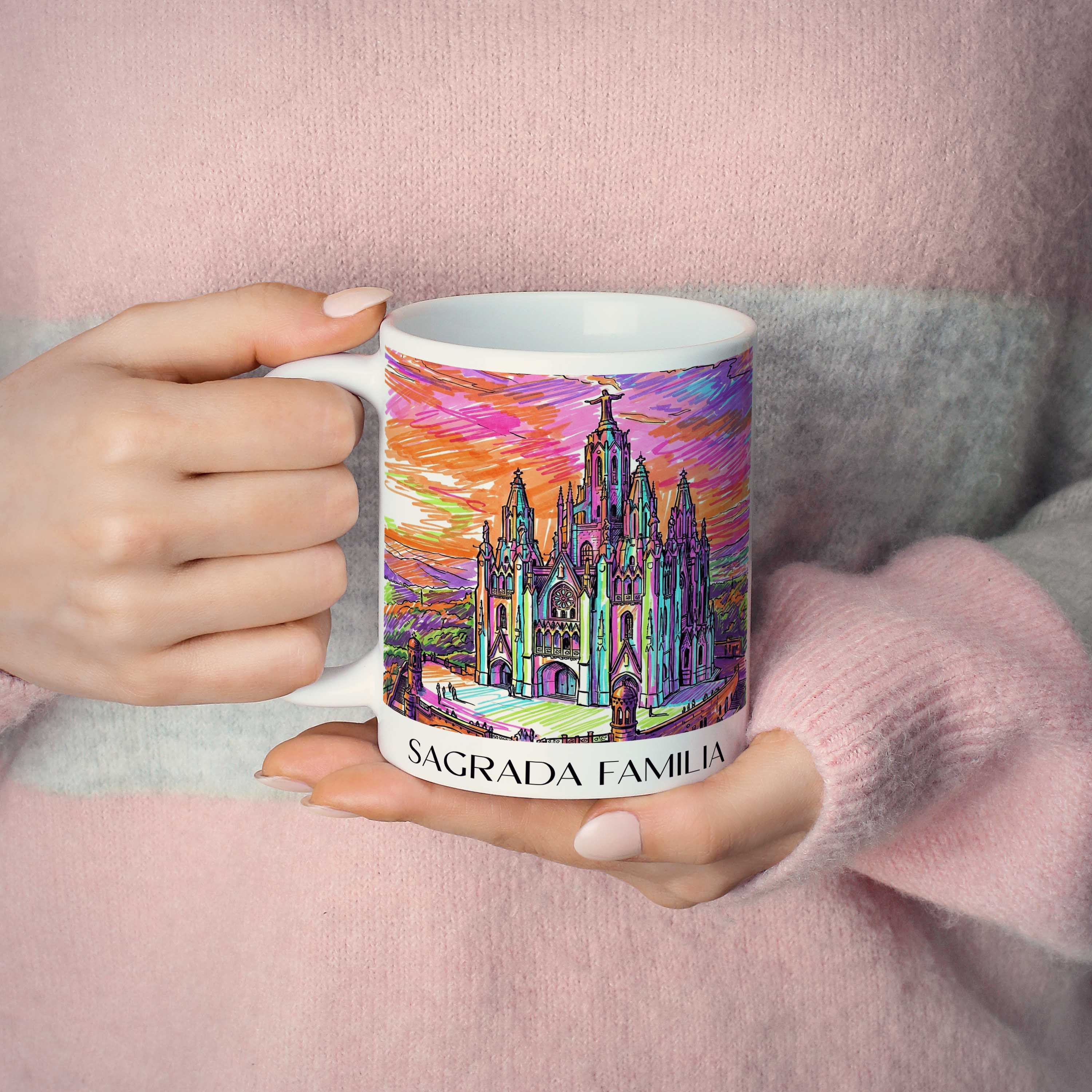 sagrada-familia-barcelona-spanien-kaffeebecher-graffiti