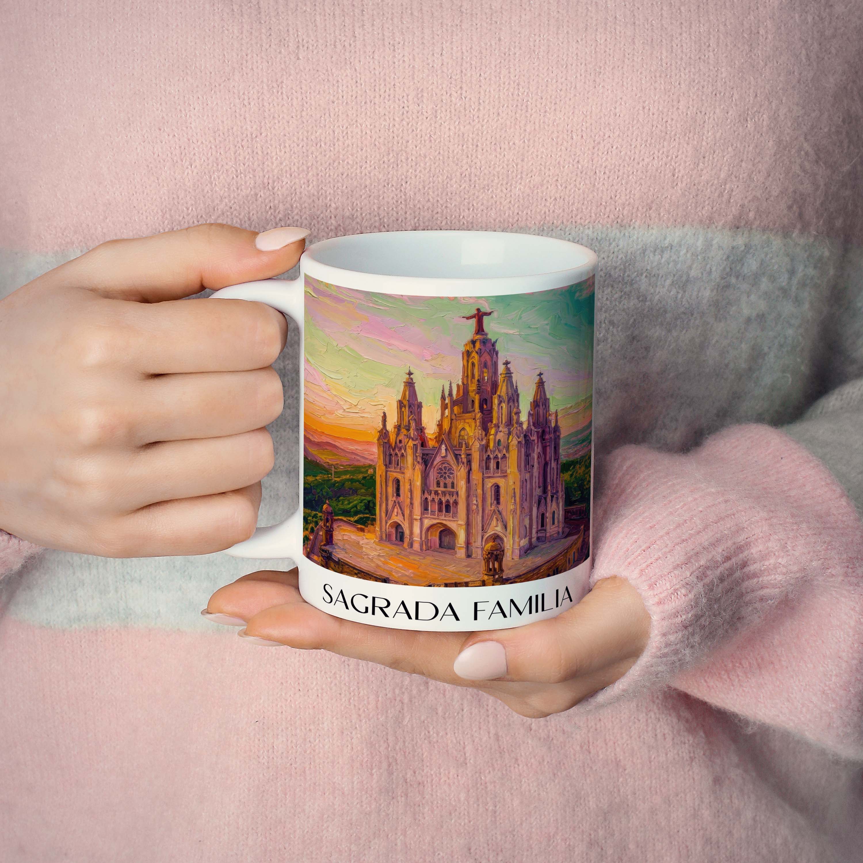 sagrada-familia-barcelona-spanien-kaffeebecher-oil-painting-oelgemaelde