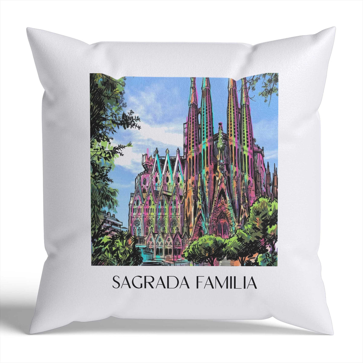 sagrada-familia-barcelona-spanien-kissenbezug-graffiti