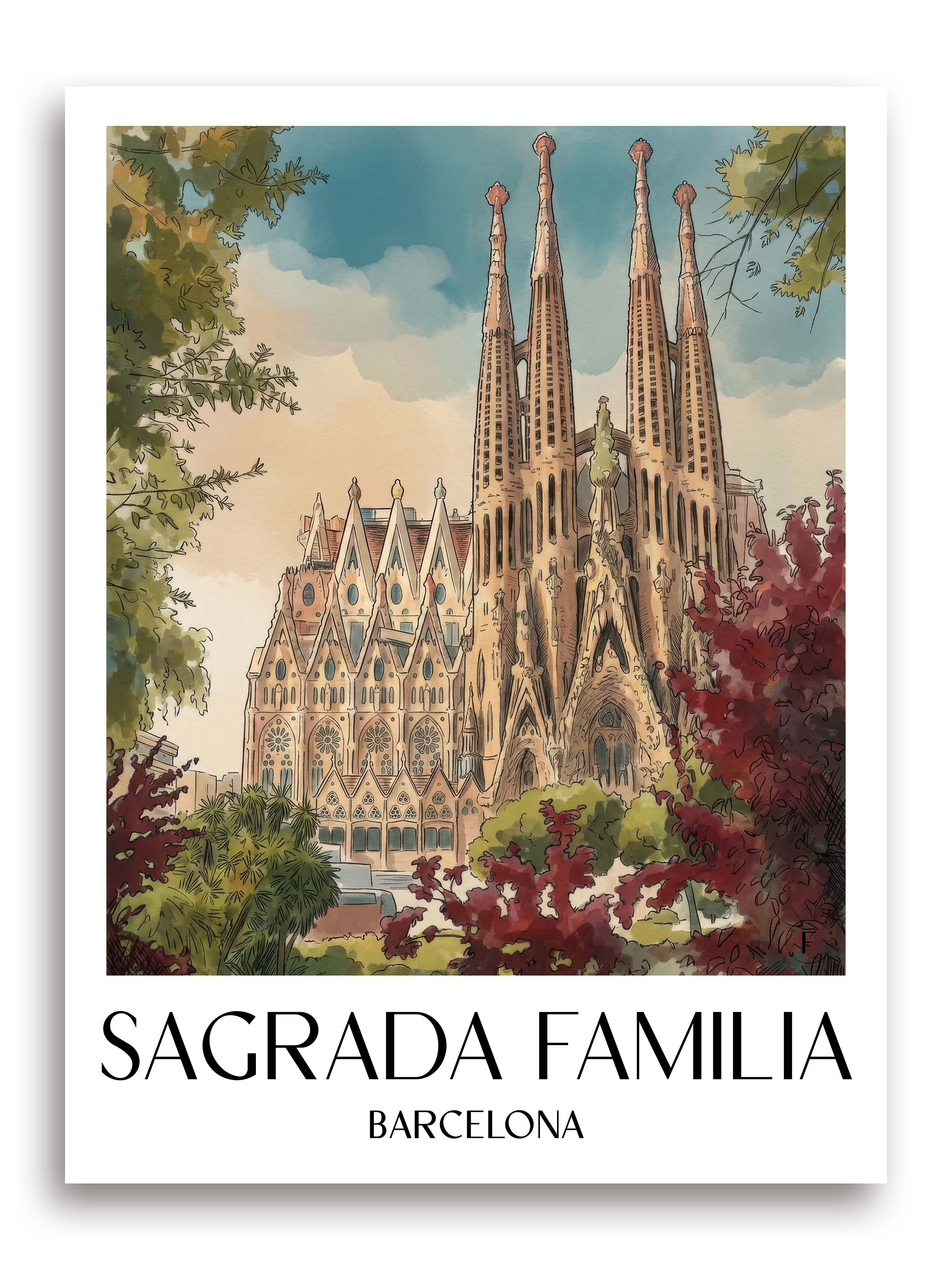 sagrada-familia-barcelona-spanien-poster-aquarell