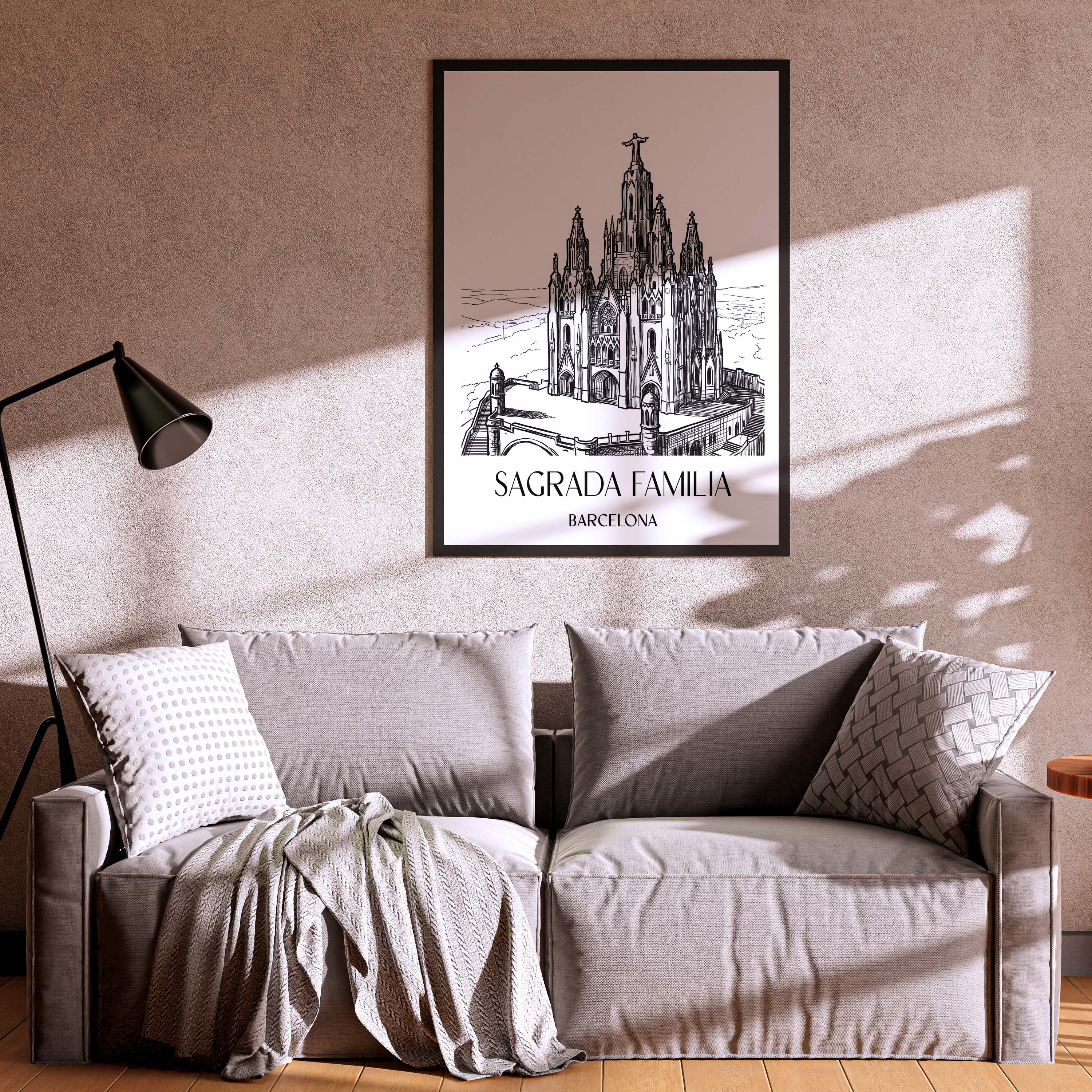 sagrada-familia-barcelona-spanien-poster-skizze
