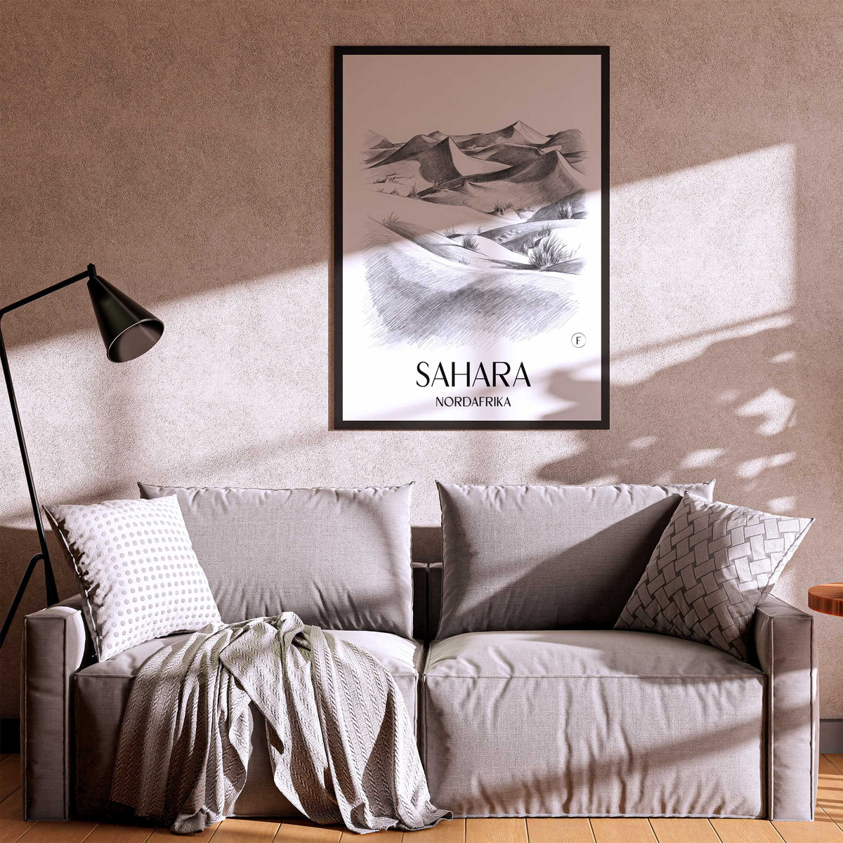 sahara-nordafrika-poster-bleistift-zeichnung-drawing