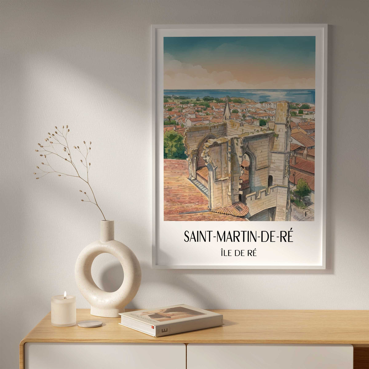 saint-martin-de-ré-île-de-ré-frankreich-poster-aquarell