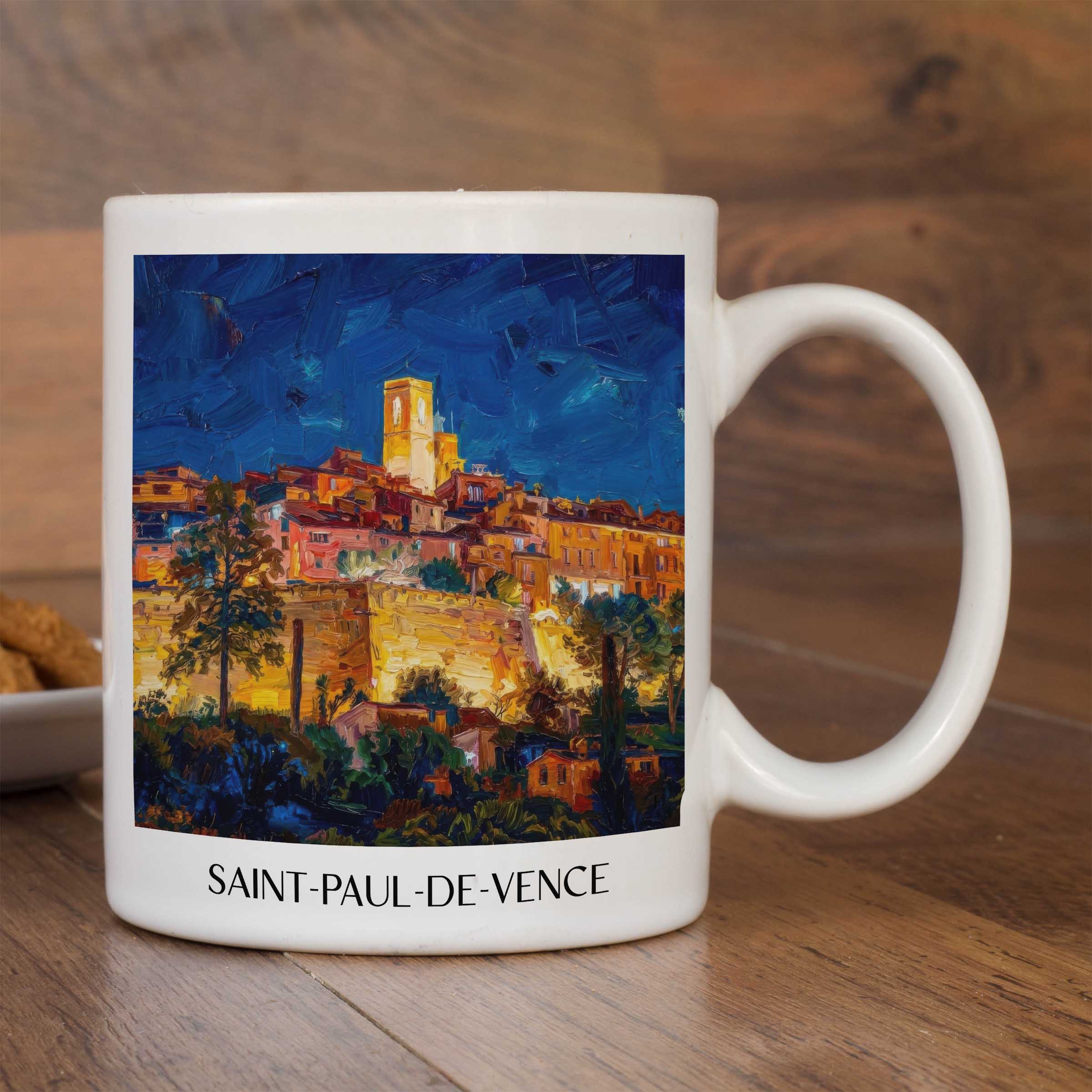 saint-paul-de-vence-côte-d´azur-frankreich-kaffeebecher-oil-painting-oelgemaelde