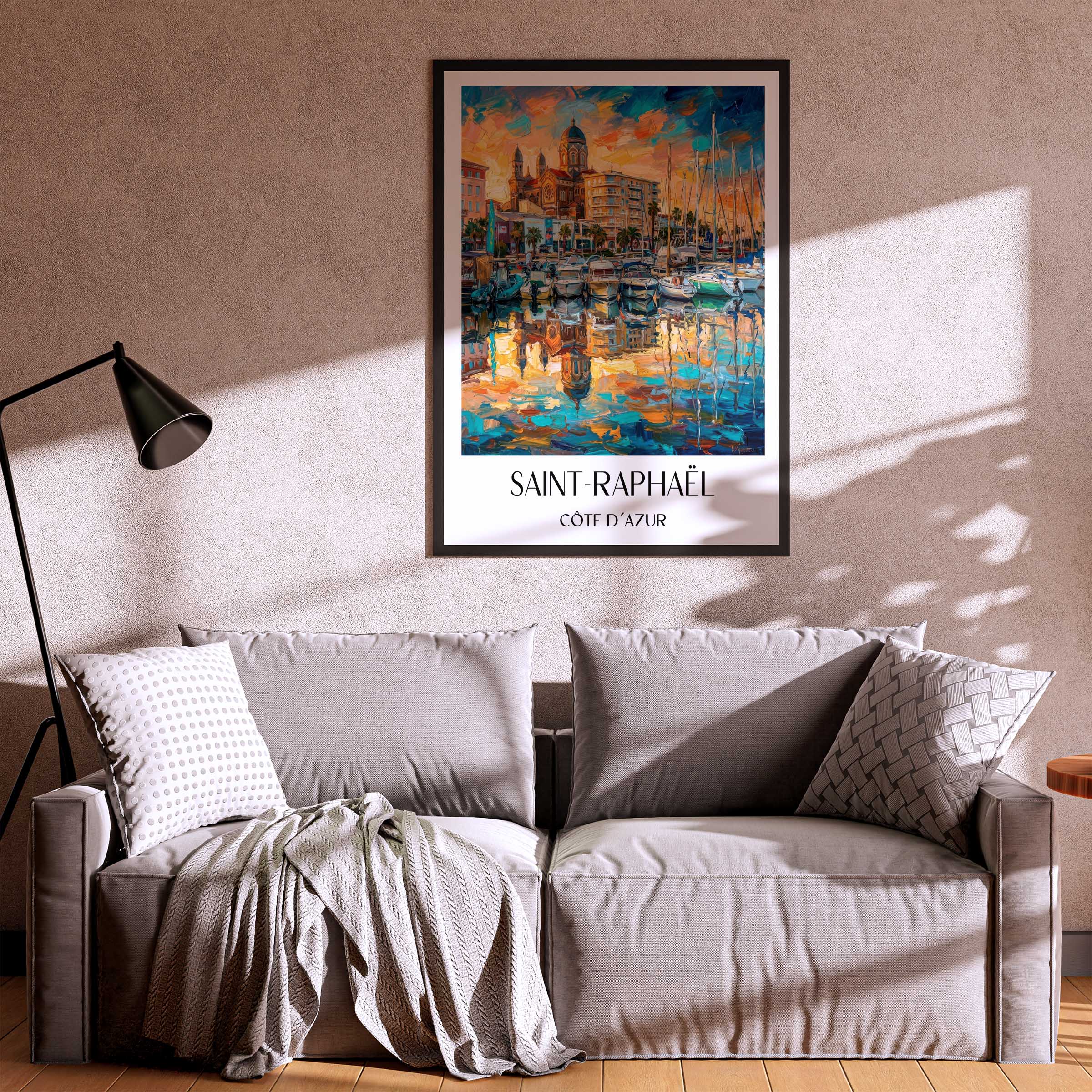 saint-raphaël-côte-d´azur-frankreich-poster-oil-painting-oelgemaelde