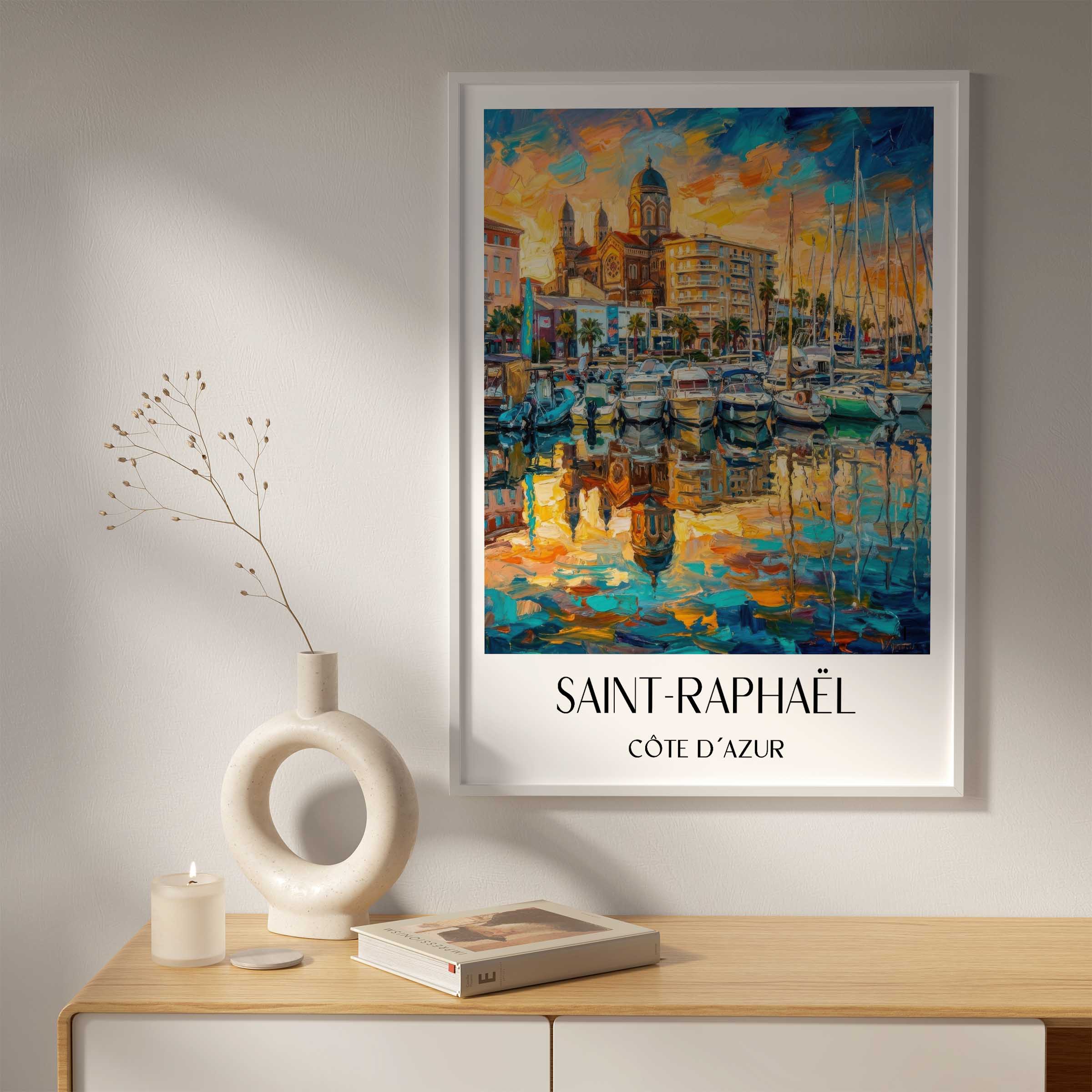 saint-raphaël-côte-d´azur-frankreich-poster-oil-painting-oelgemaelde