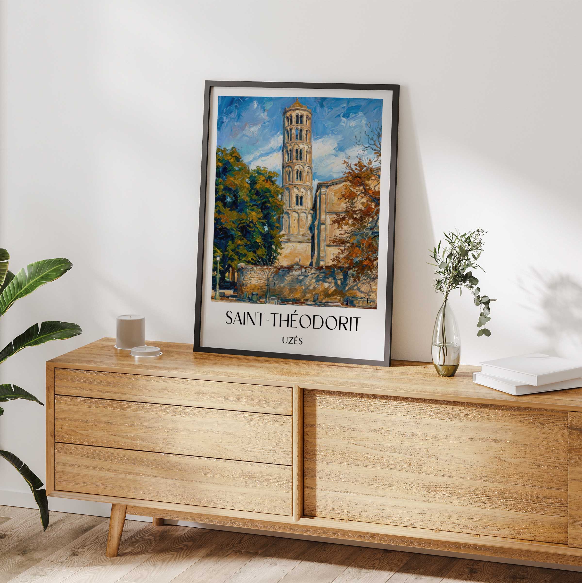 saint-théodorit-uzès-frankreich-poster-oil-painting-oelgemaelde