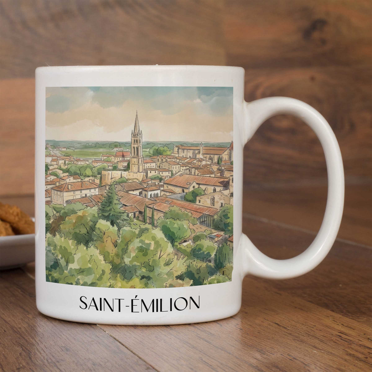 saint-émilion-vignoble-de-bordeaux-frankreich-kaffeebecher-aquarell
