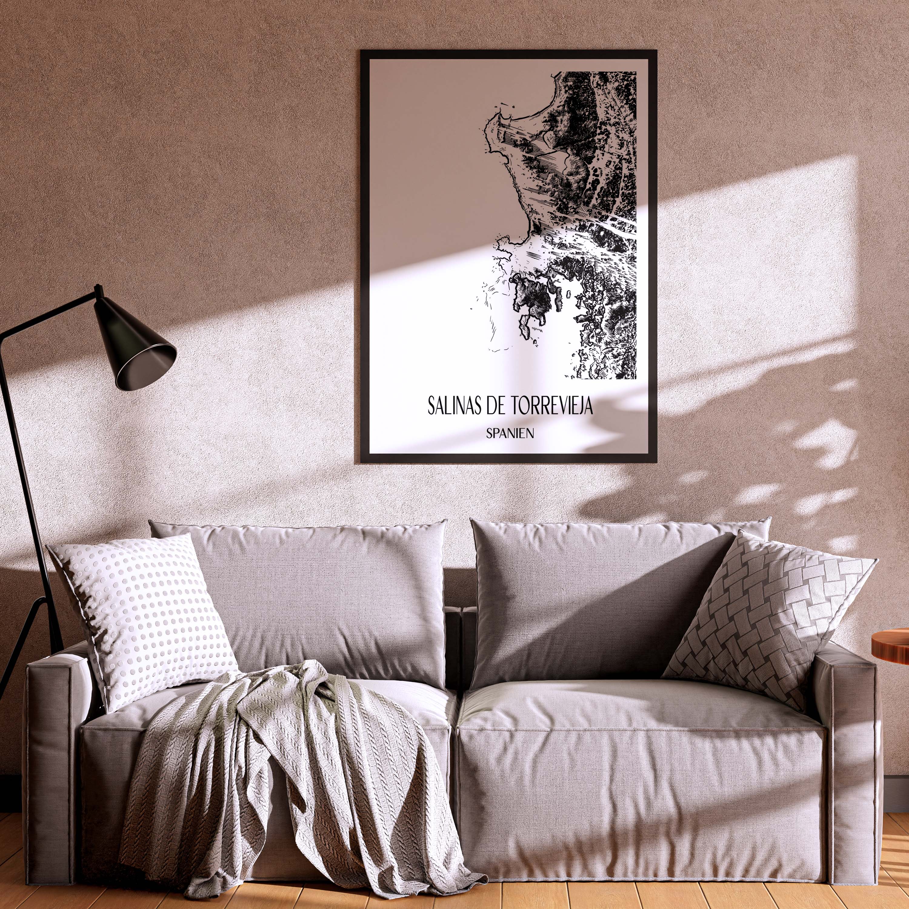 salinas-de-torrevieja-spanien-spanien-poster-skizze