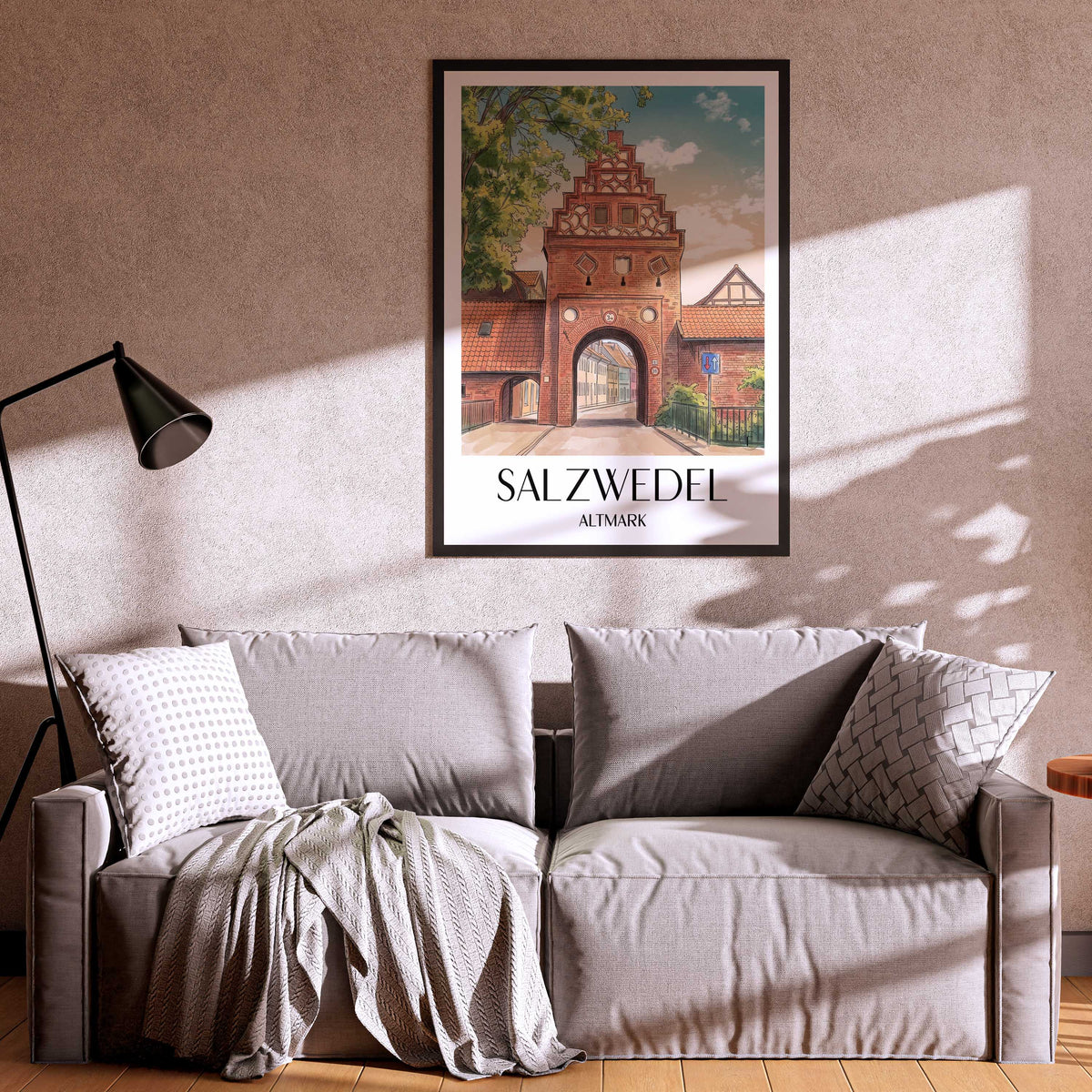 salzwedel-altmark-deutschland-poster-aquarell