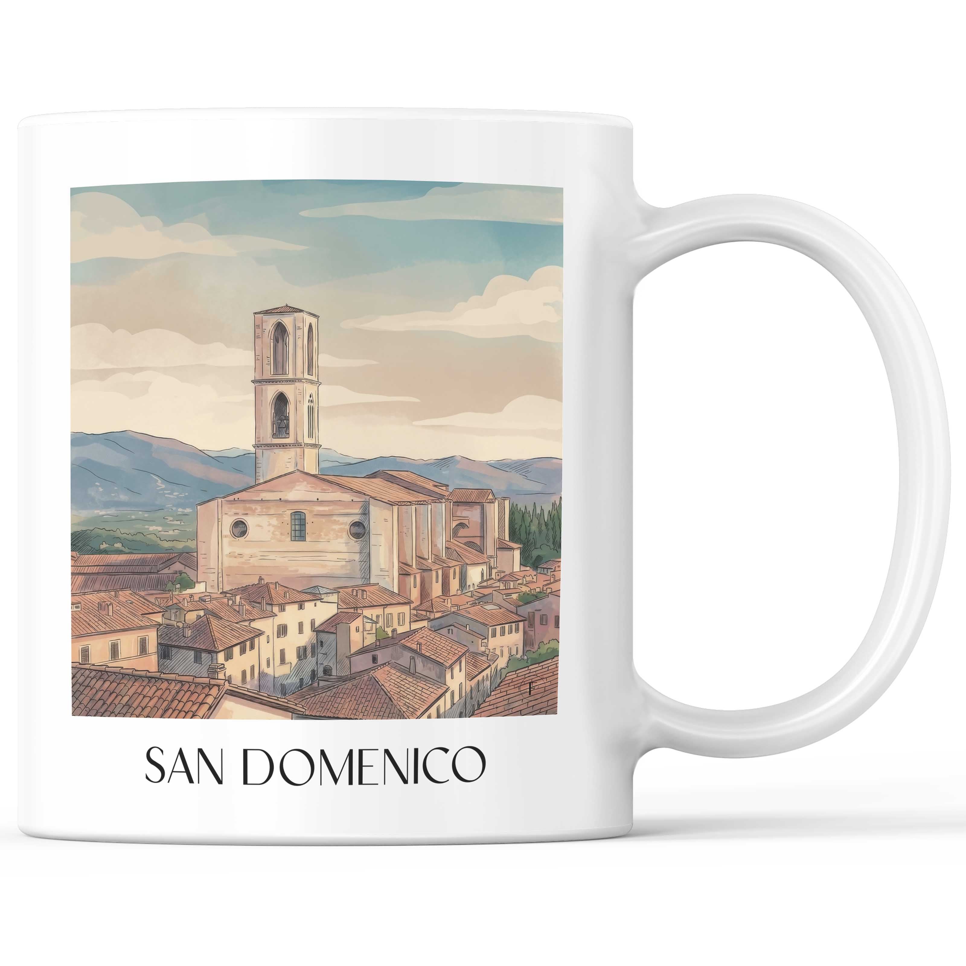 san-domenico-perugia-italien-kaffeebecher-aquarell