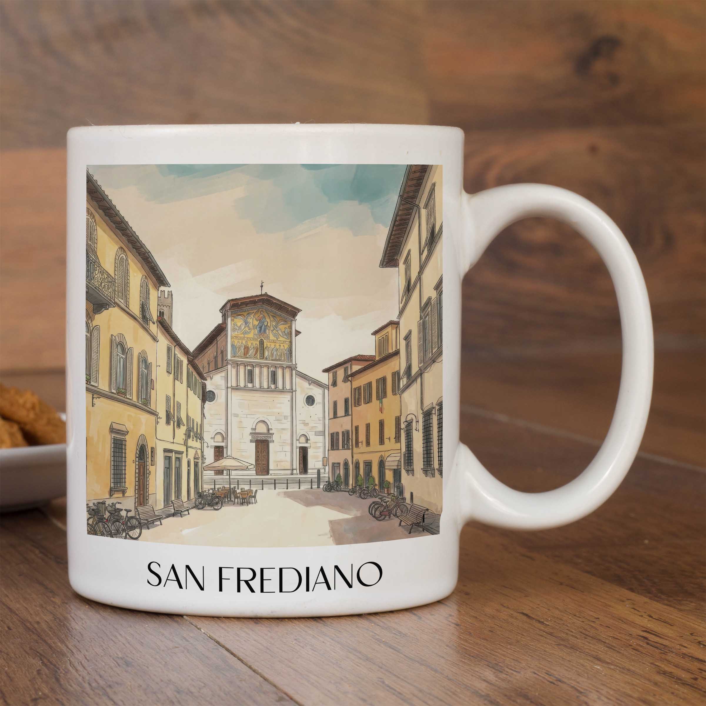 san-frediano-lucca-italien-kaffeebecher-aquarell