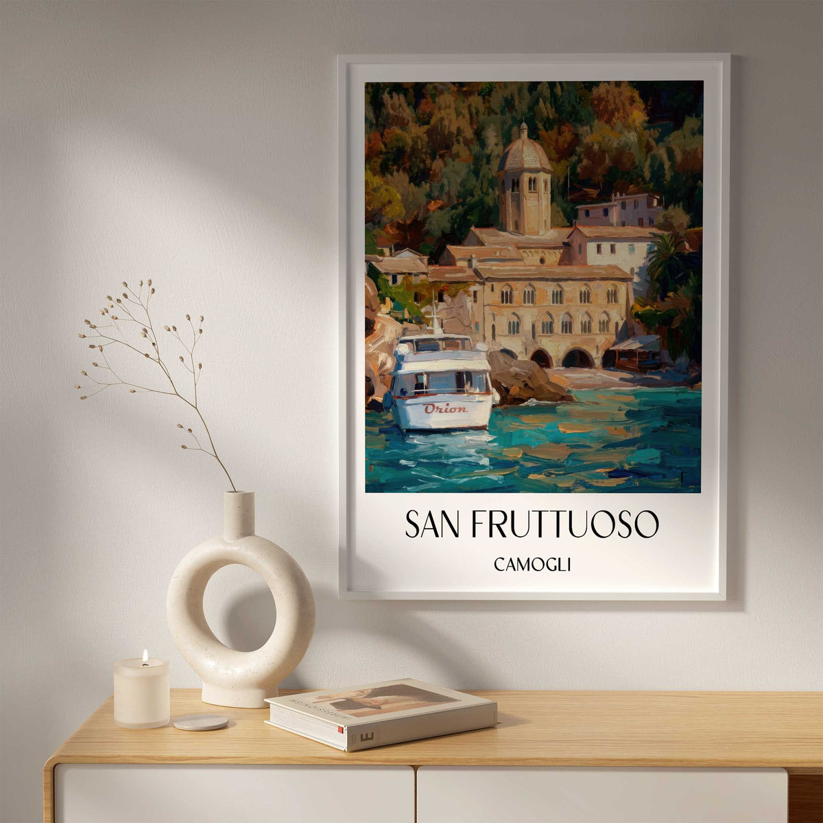 san-fruttuoso-camogli-italien-poster-oil-painting-oelgemaelde