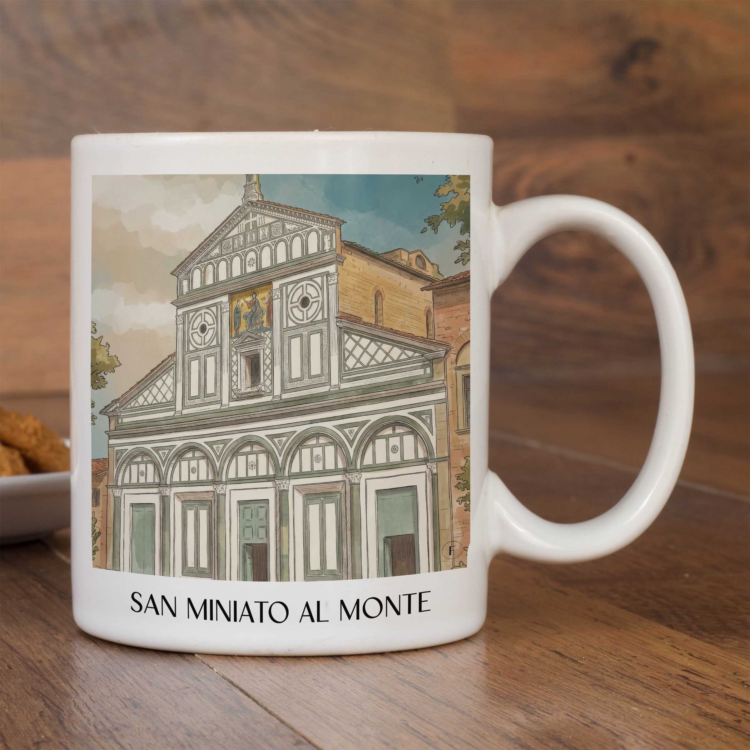 san-miniato-al-monte-florenz-italien-kaffeebecher-aquarell